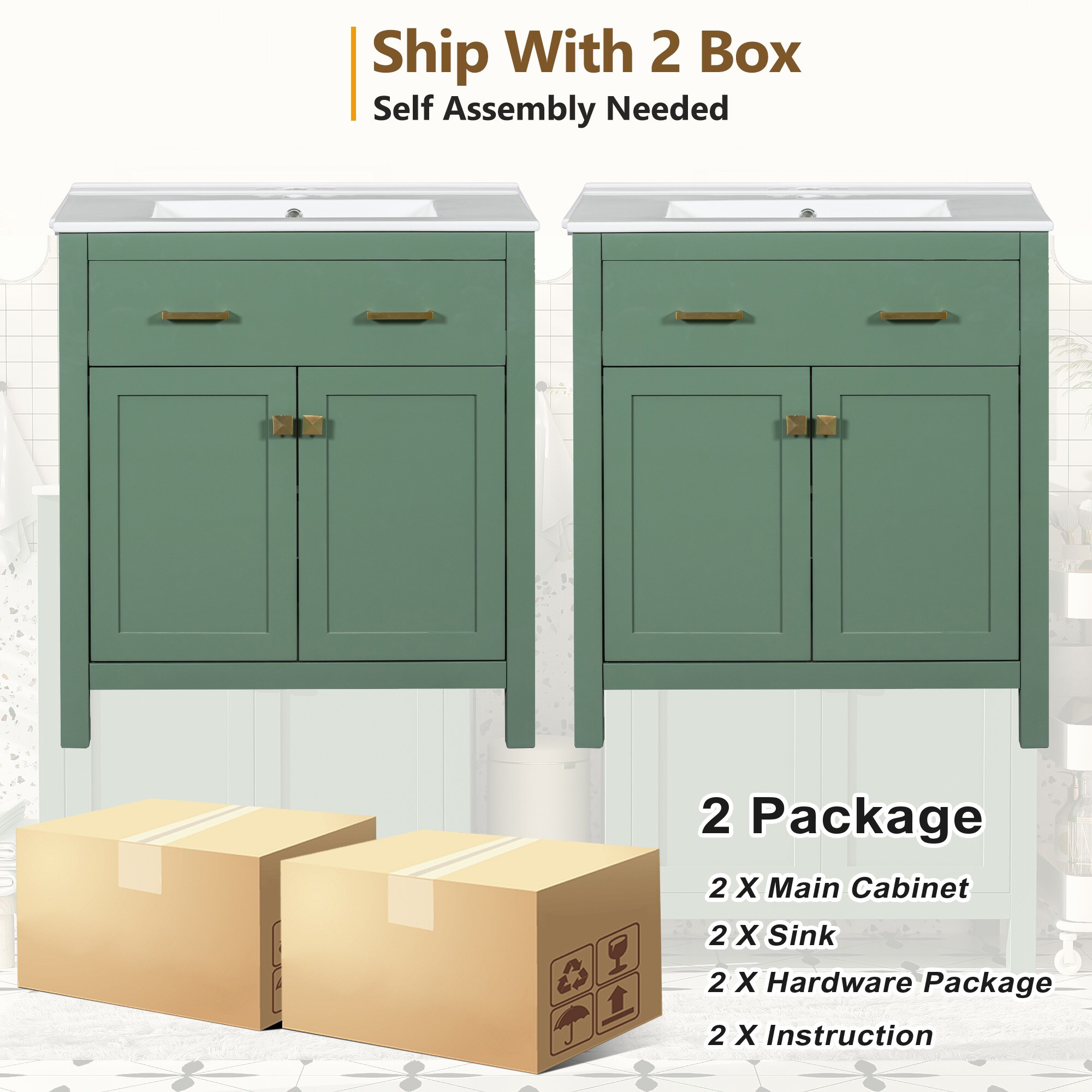 GDFStudio 345561 Bath-Vanity-Combo - View #7