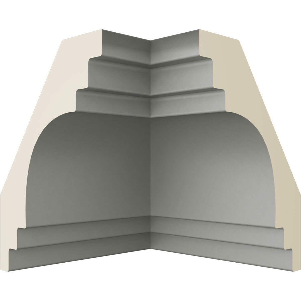 Ekena Millwork MIC02X02DU Moulding-Blocks - View #2