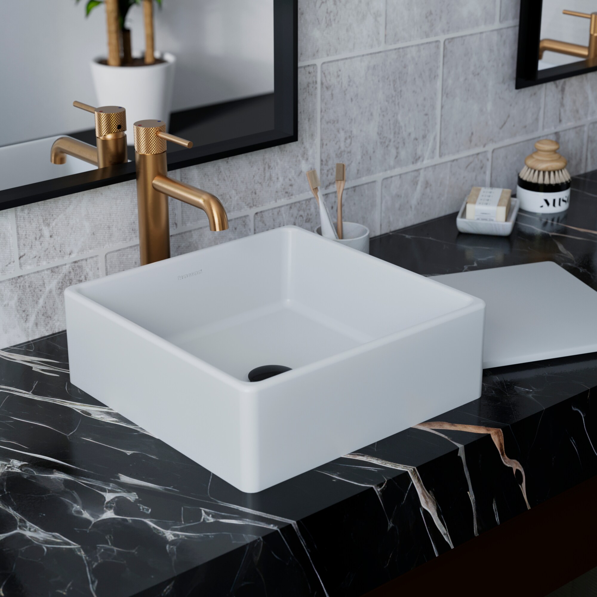 Karran QM175WH Bath-Sink - View #9