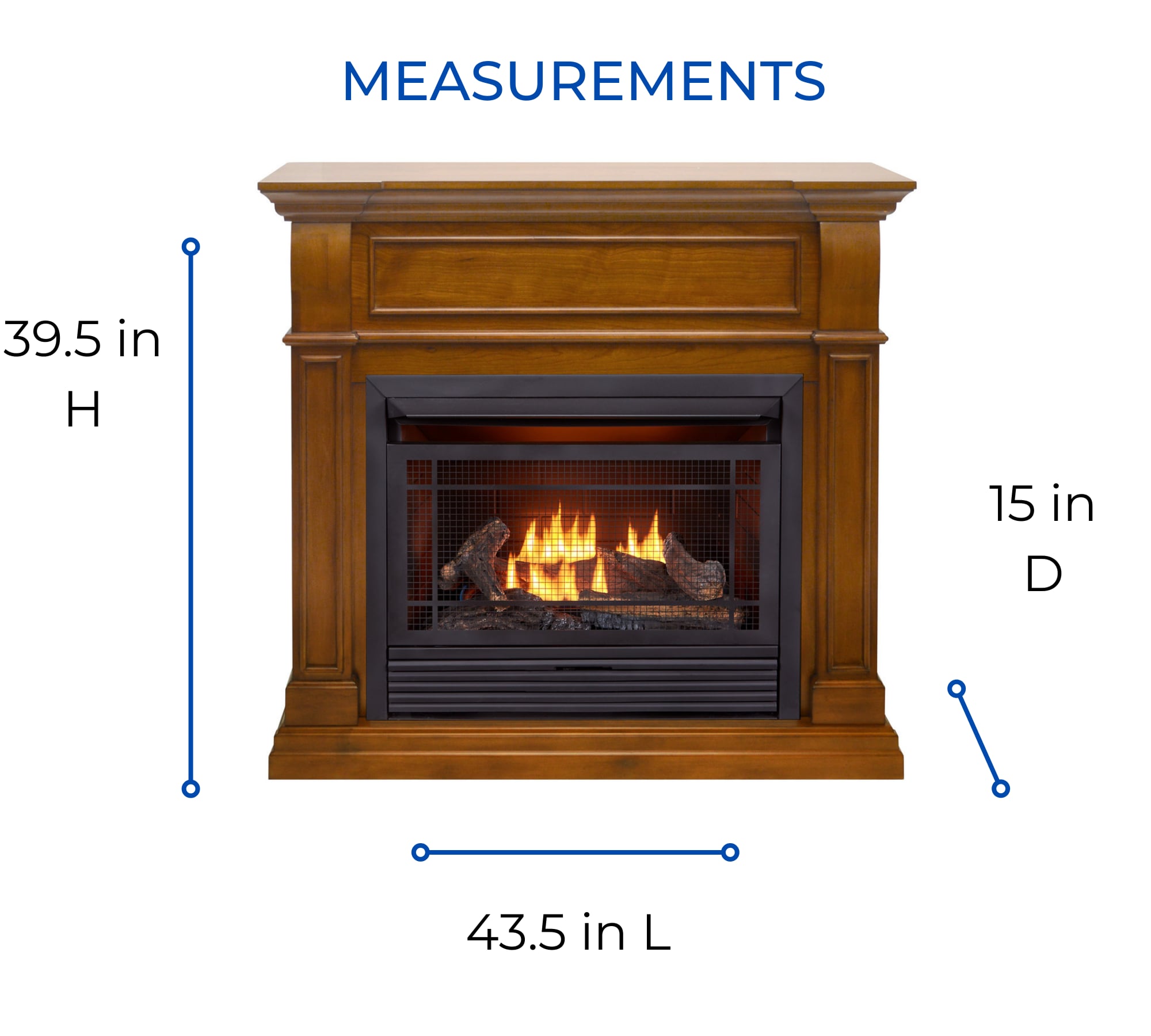 Duluth Forge DFS-300T-4AS Gas-Fireplaces - View #6
