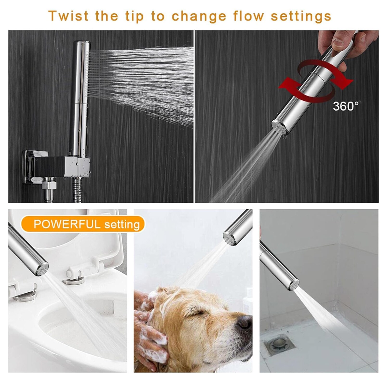 BYH B-SF001-PC Tub-Shower-Faucets - View #2