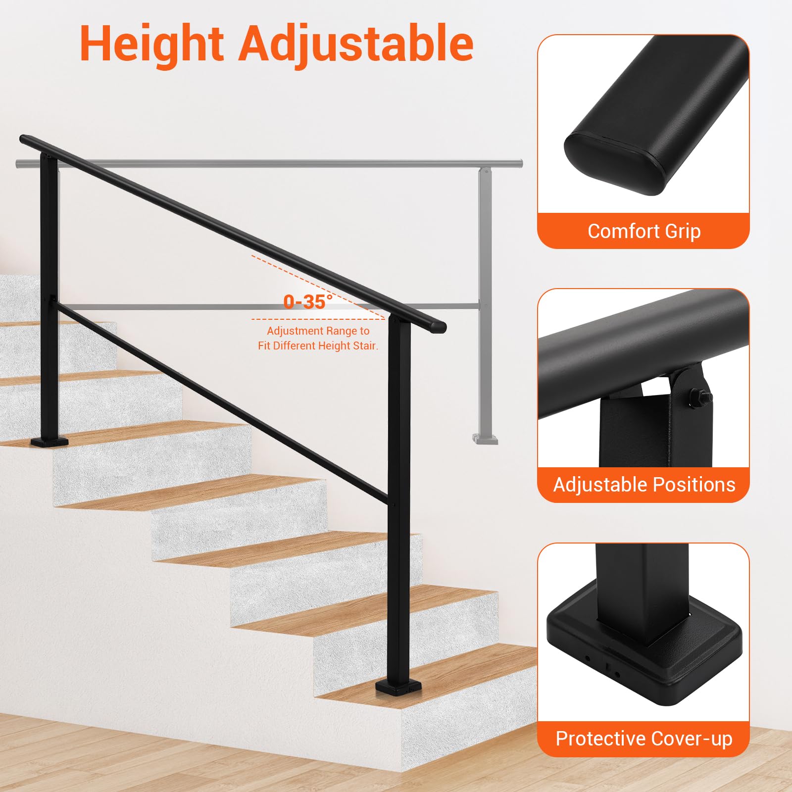 Garvee PTO-0Z3YK5EX Interior-Stairpart-Railing - View #4