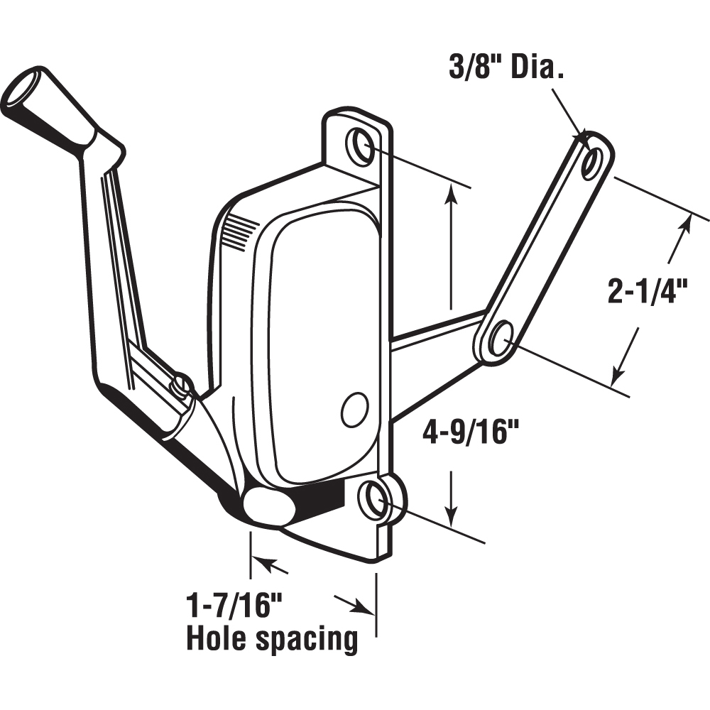 Prime-Line H 3800 Casement-Window-Operators - View #2
