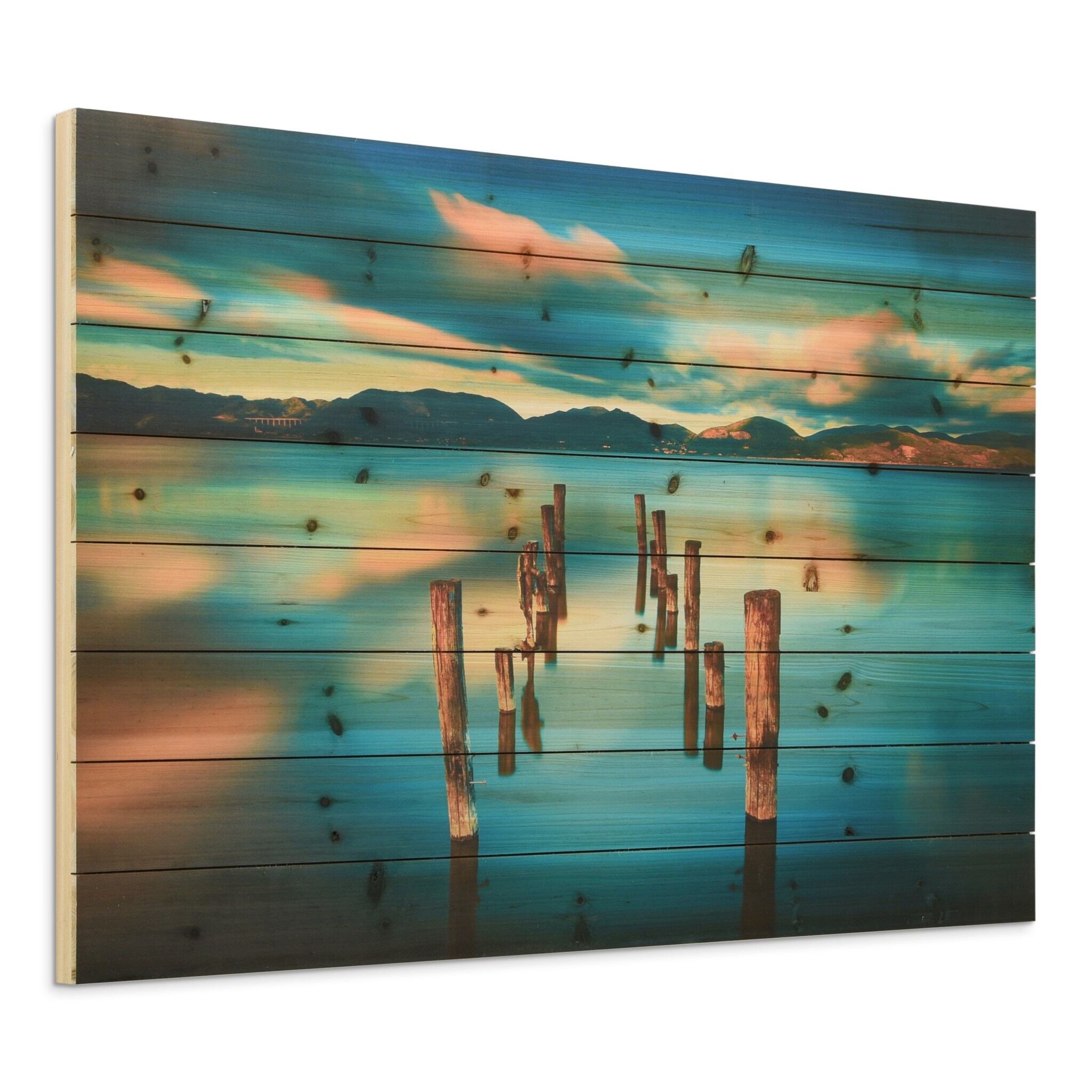 Empire Art Direct 45-in H x 30-in W Landscape Wood Print at Lowes