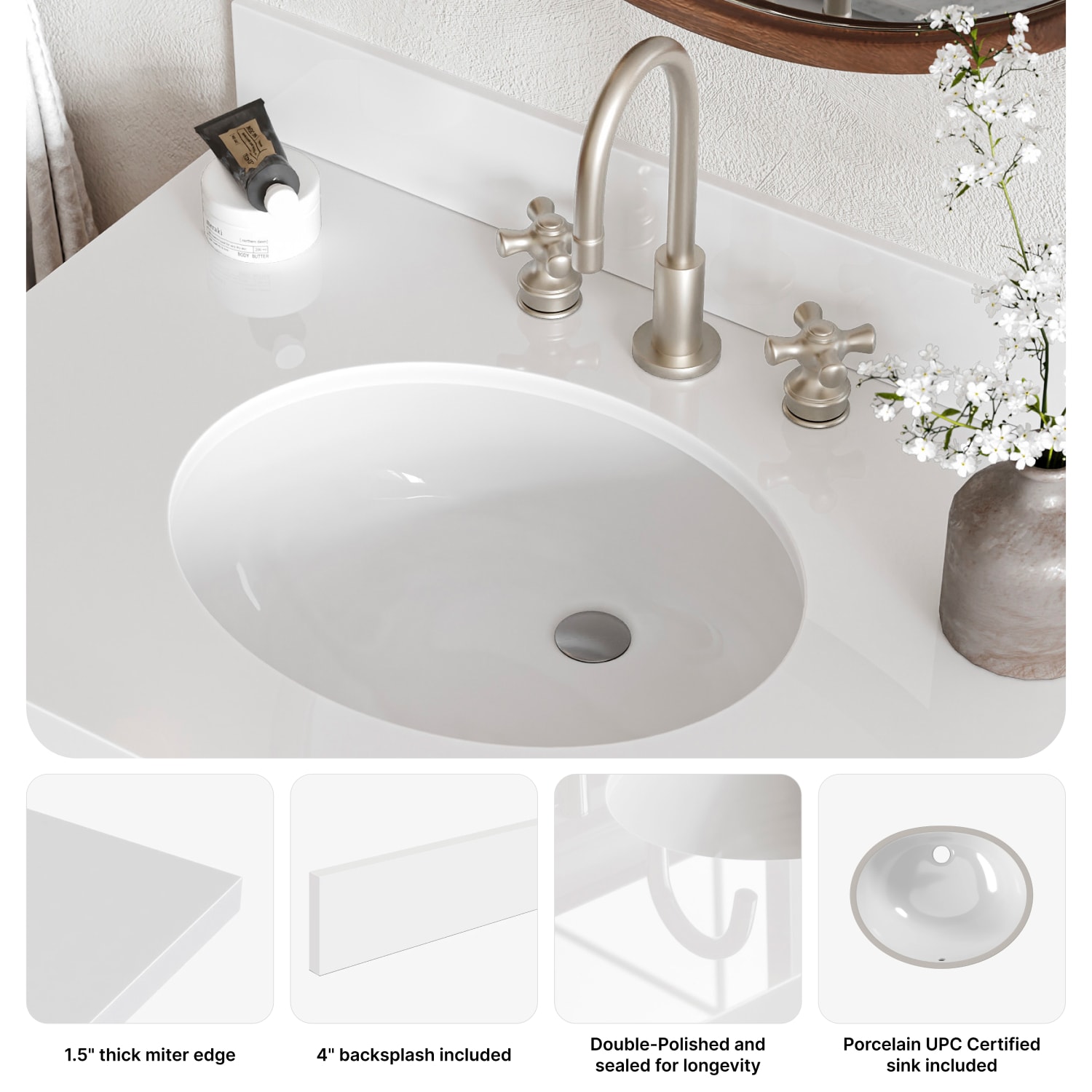 ARIEL K49WQOVOWOA Bath-Vanity-Combo - View #6