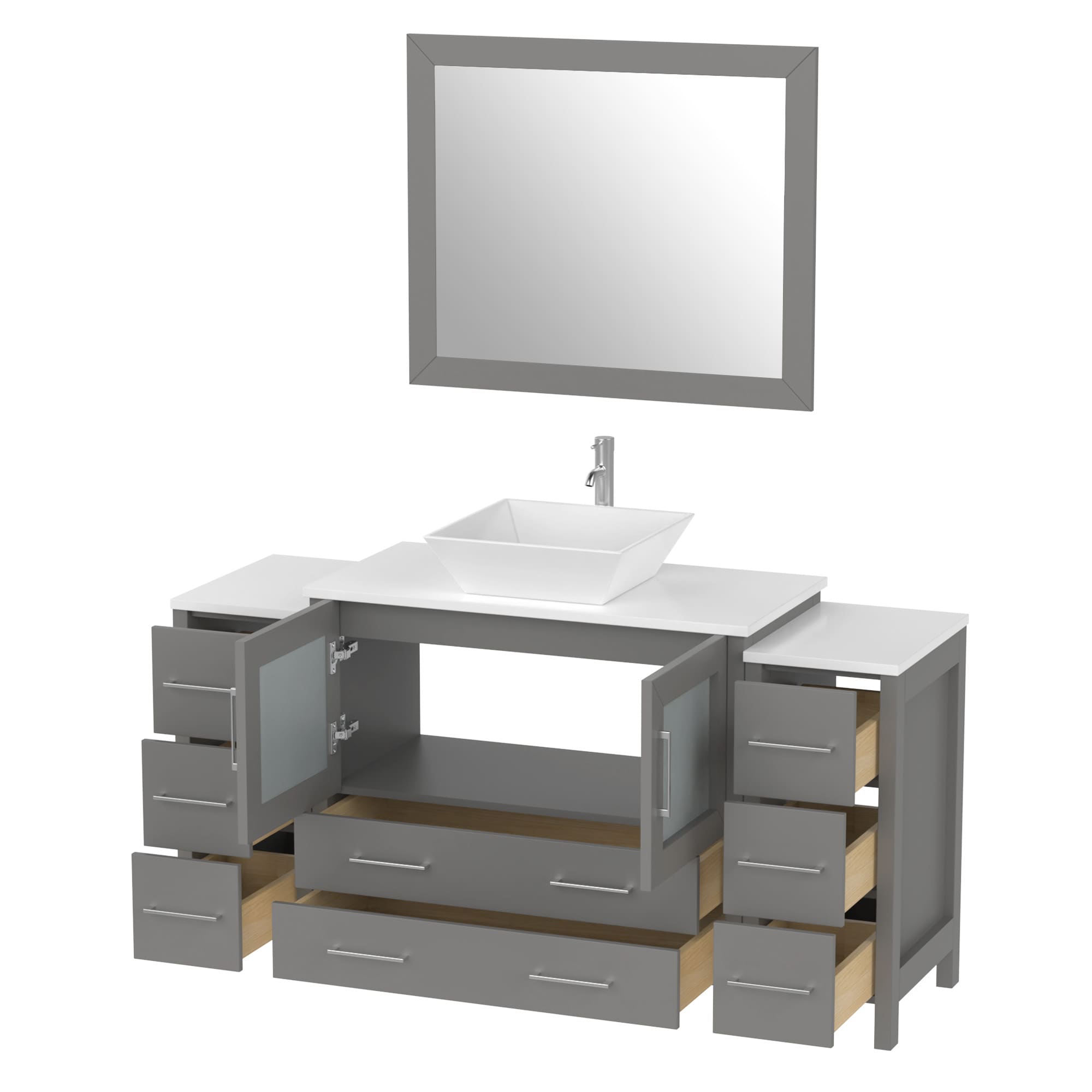 Vanity Art VA3136-60G Bath-Vanity-Combo - View #6