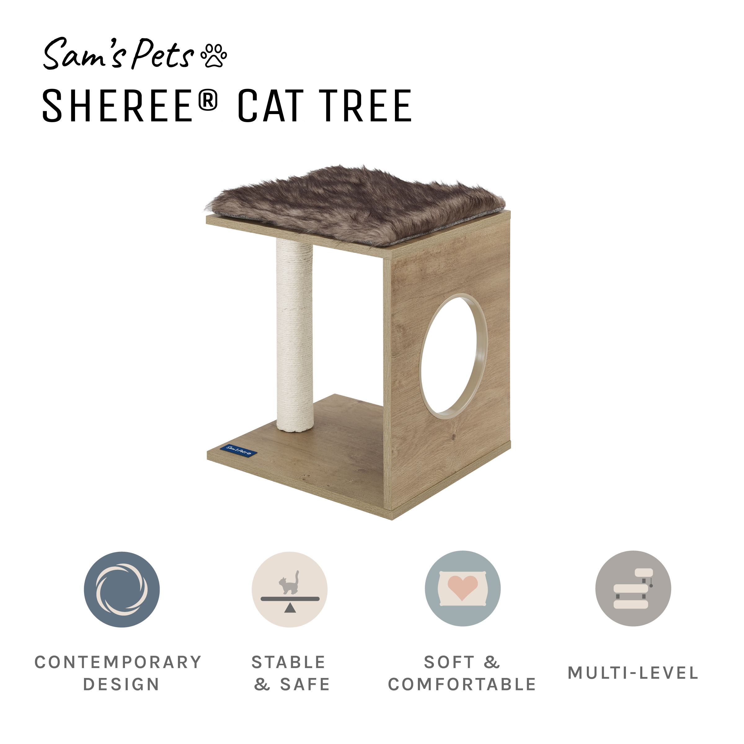 Sam's Pets SP-CT1277BR Cat-Trees - View #6