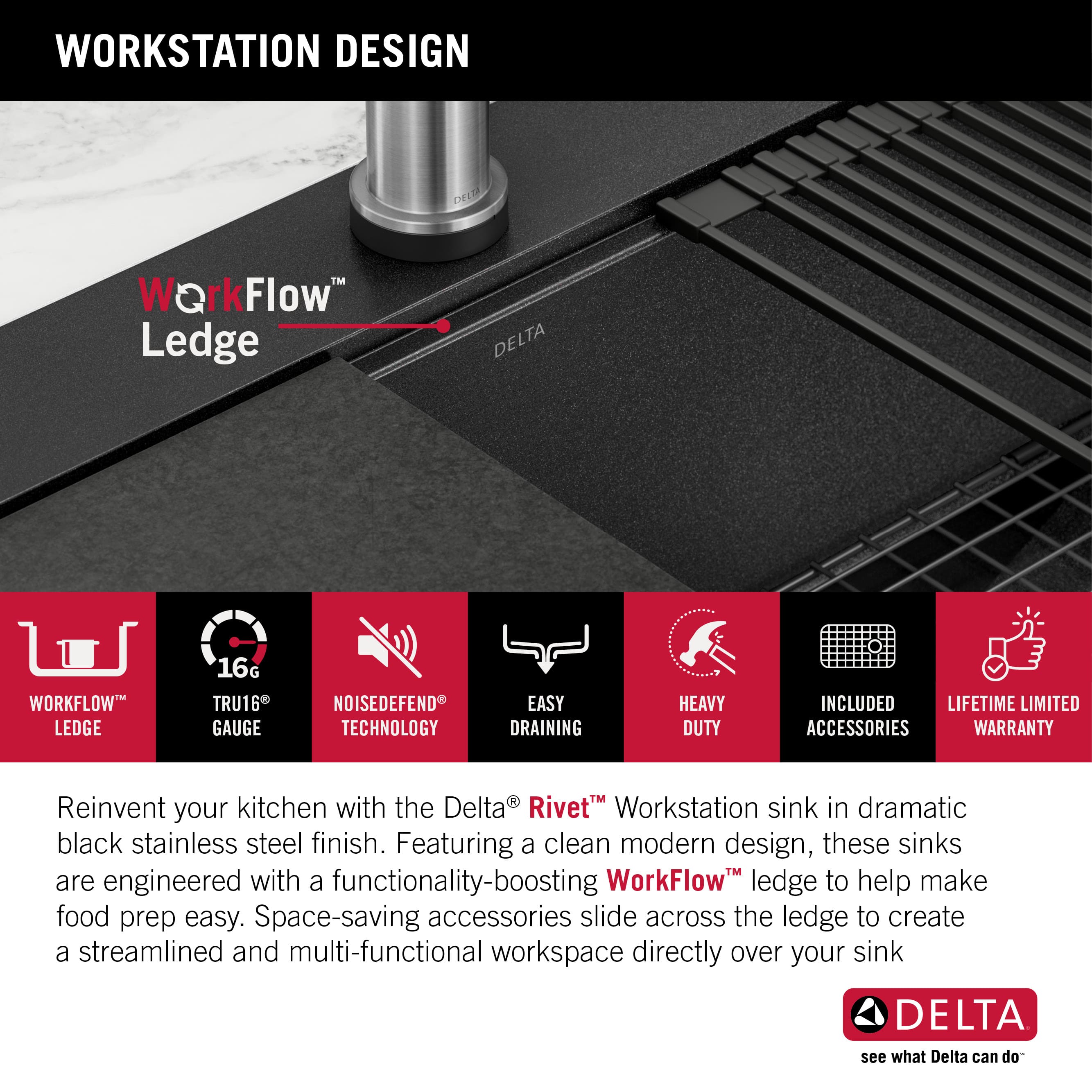 Delta 95A9031-T33S-GS Kitchen-Sinks - View #6