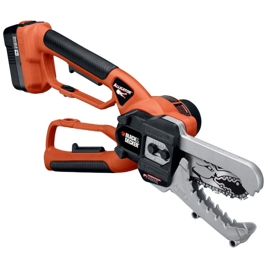 BLACK DECKER 18 volt 6 in Battery Chainsaw Battery and Charger