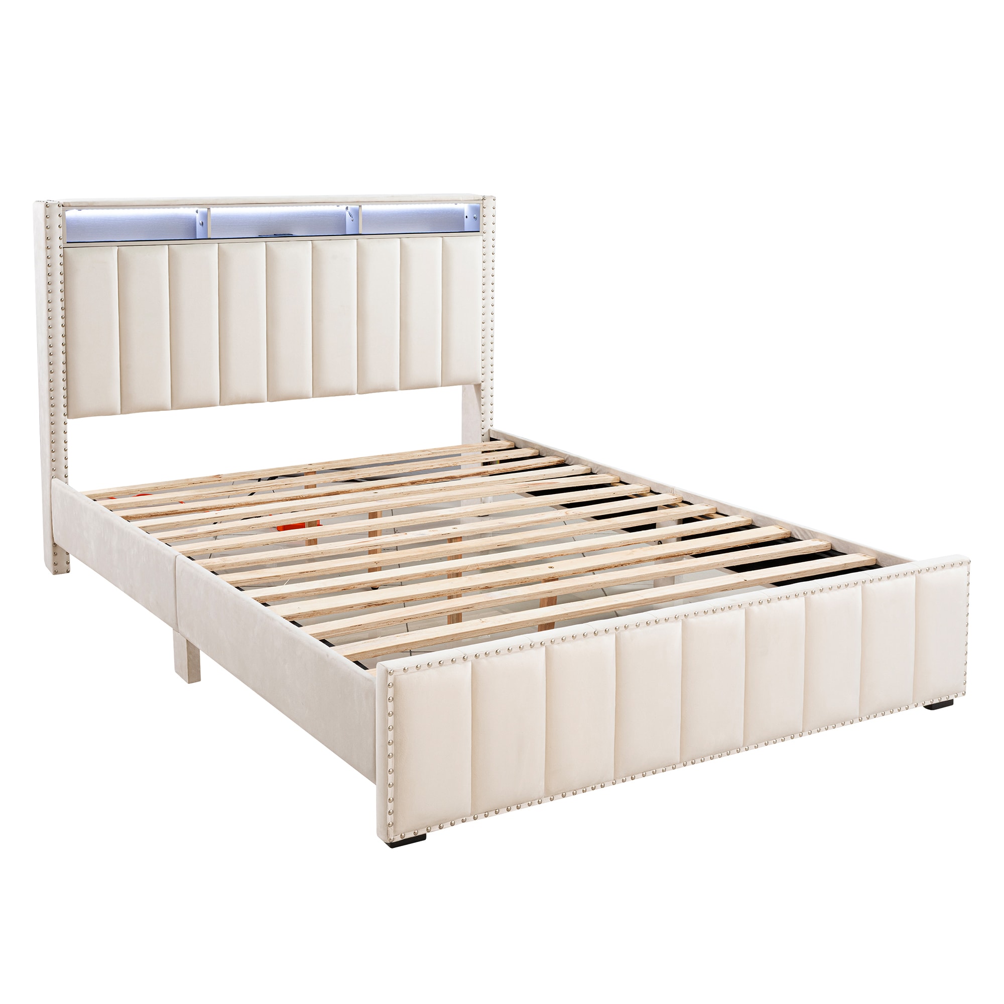 IHOMEadore MDSL7001BG-F-BED beds - View #3