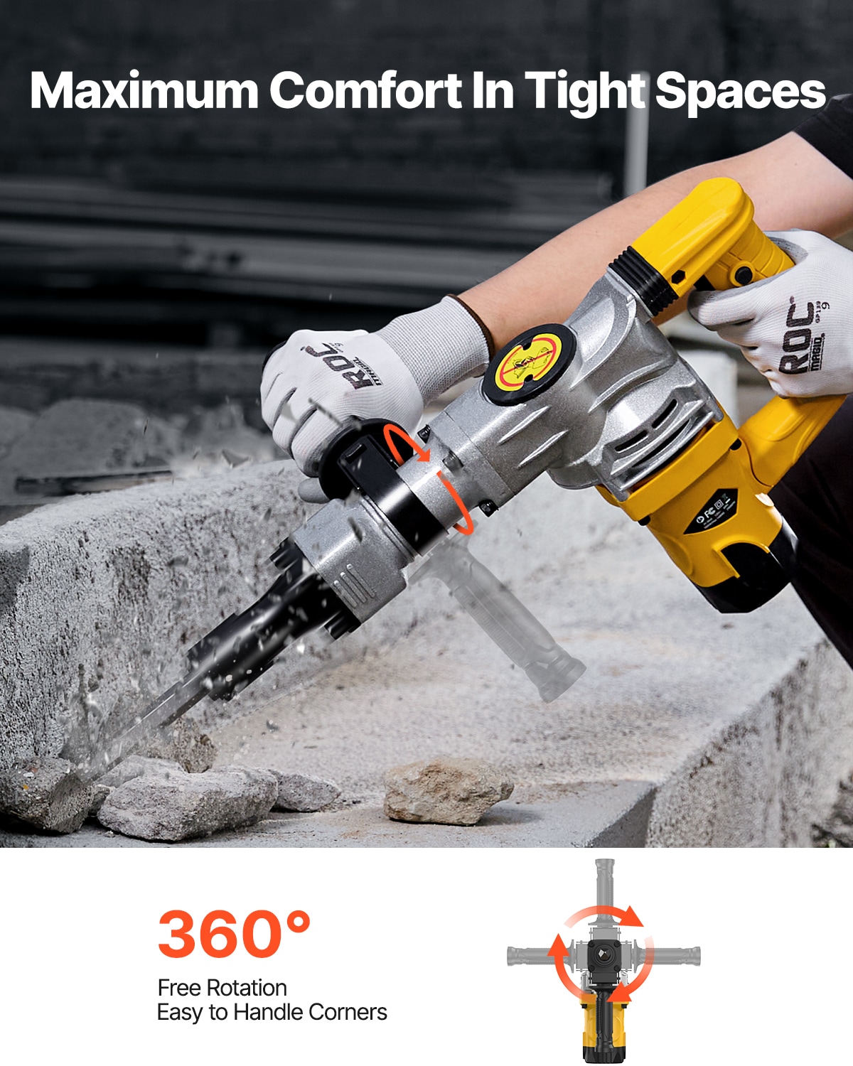 VEVOR SCXXDH1400W207983V1 Demolition-Hammers - View #6