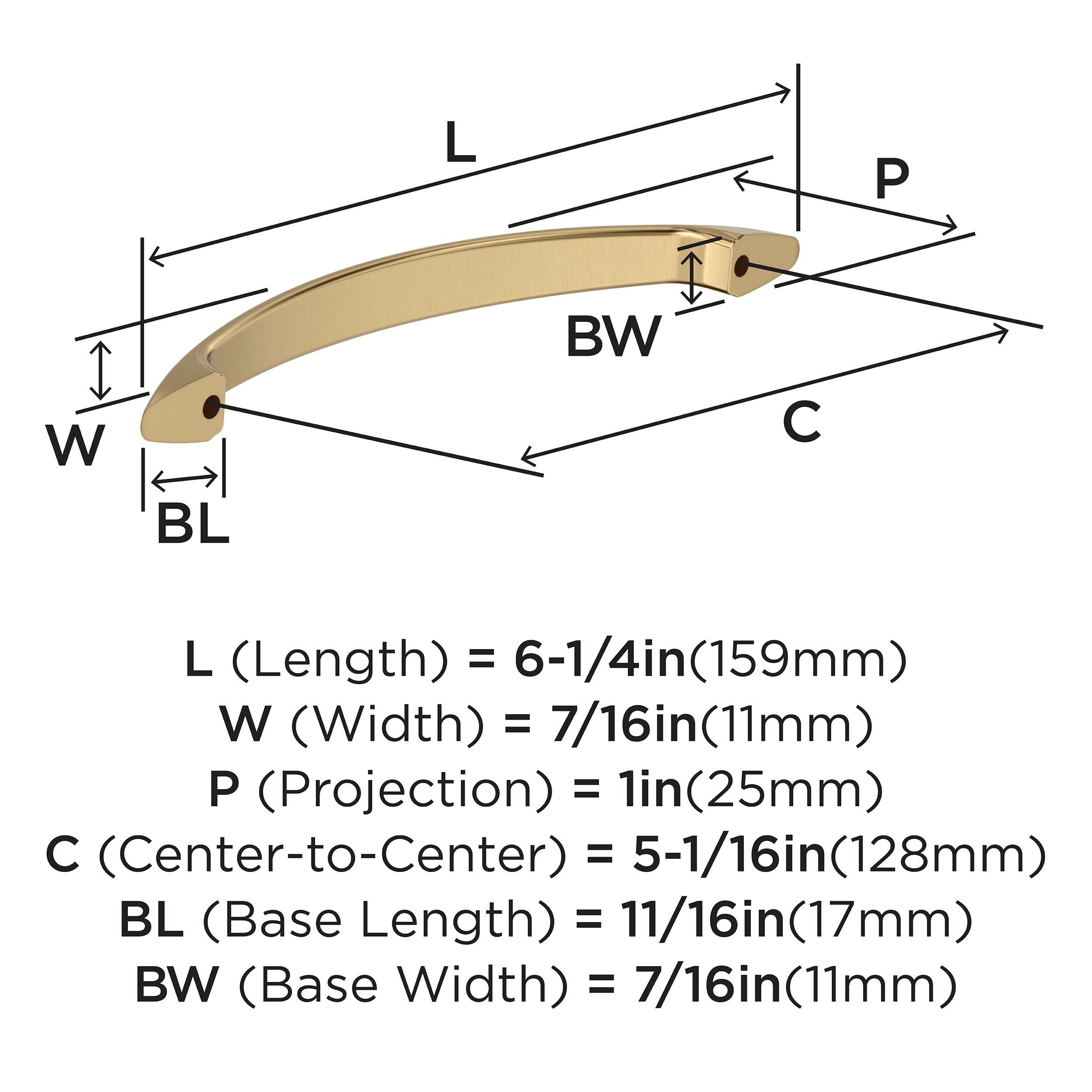 Amerock 25VMP37357CZ Cabinet-Pulls - View #4