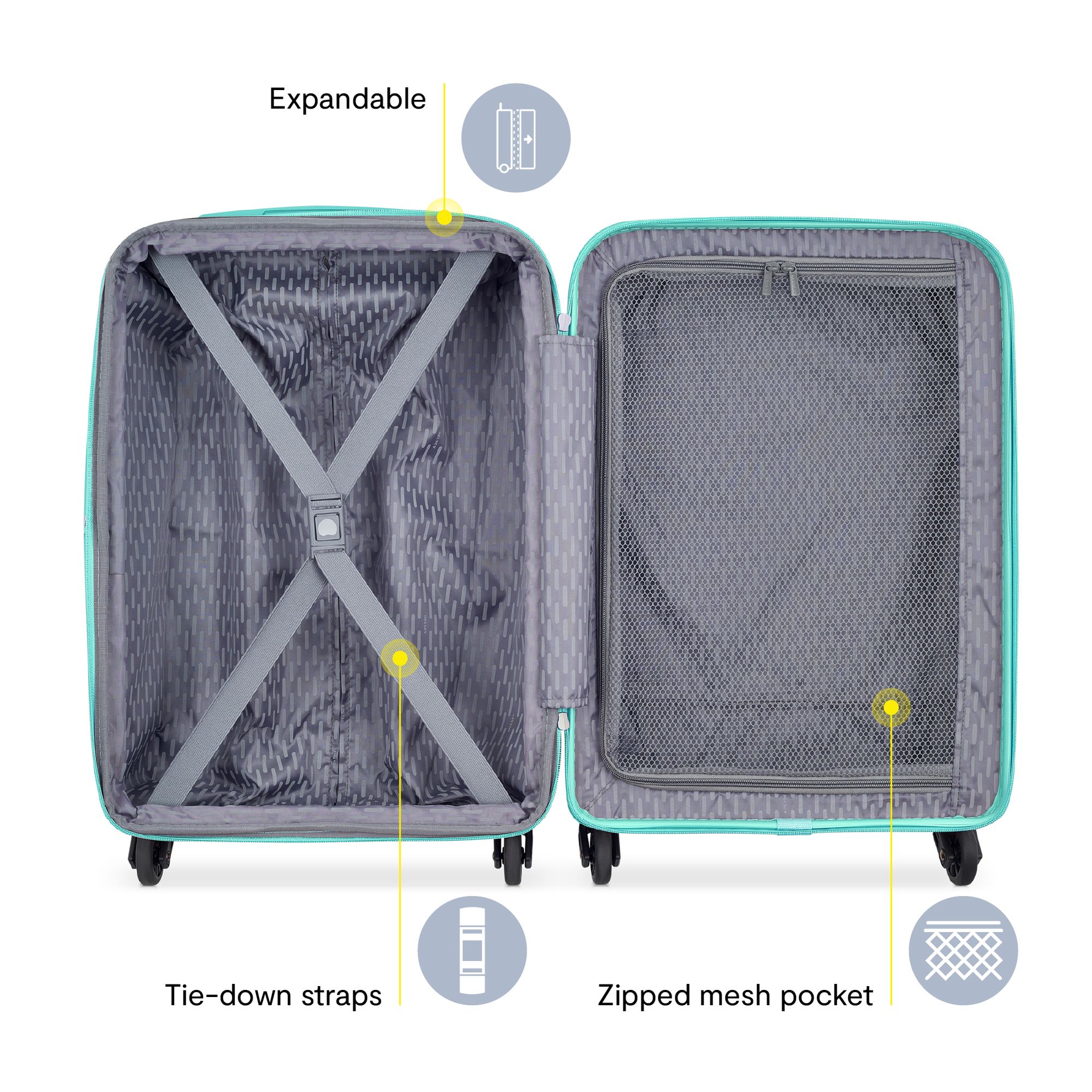 DELSEY Paris DE-40389498797 Luggage-And-Luggage-Sets - View #3