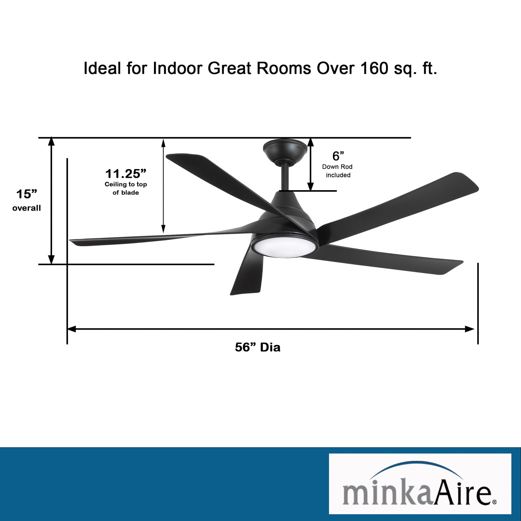 Minka Aire F765L-CL Ceiling-Fans - View #12