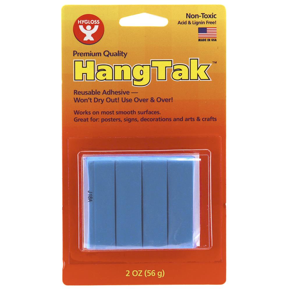 Hygloss HangTak 12-Pack White Epoxy Adhesive at