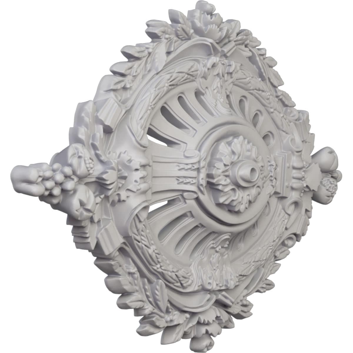 Ekena Millwork CM35X22ANUWF Ceiling-Medallions - View #2