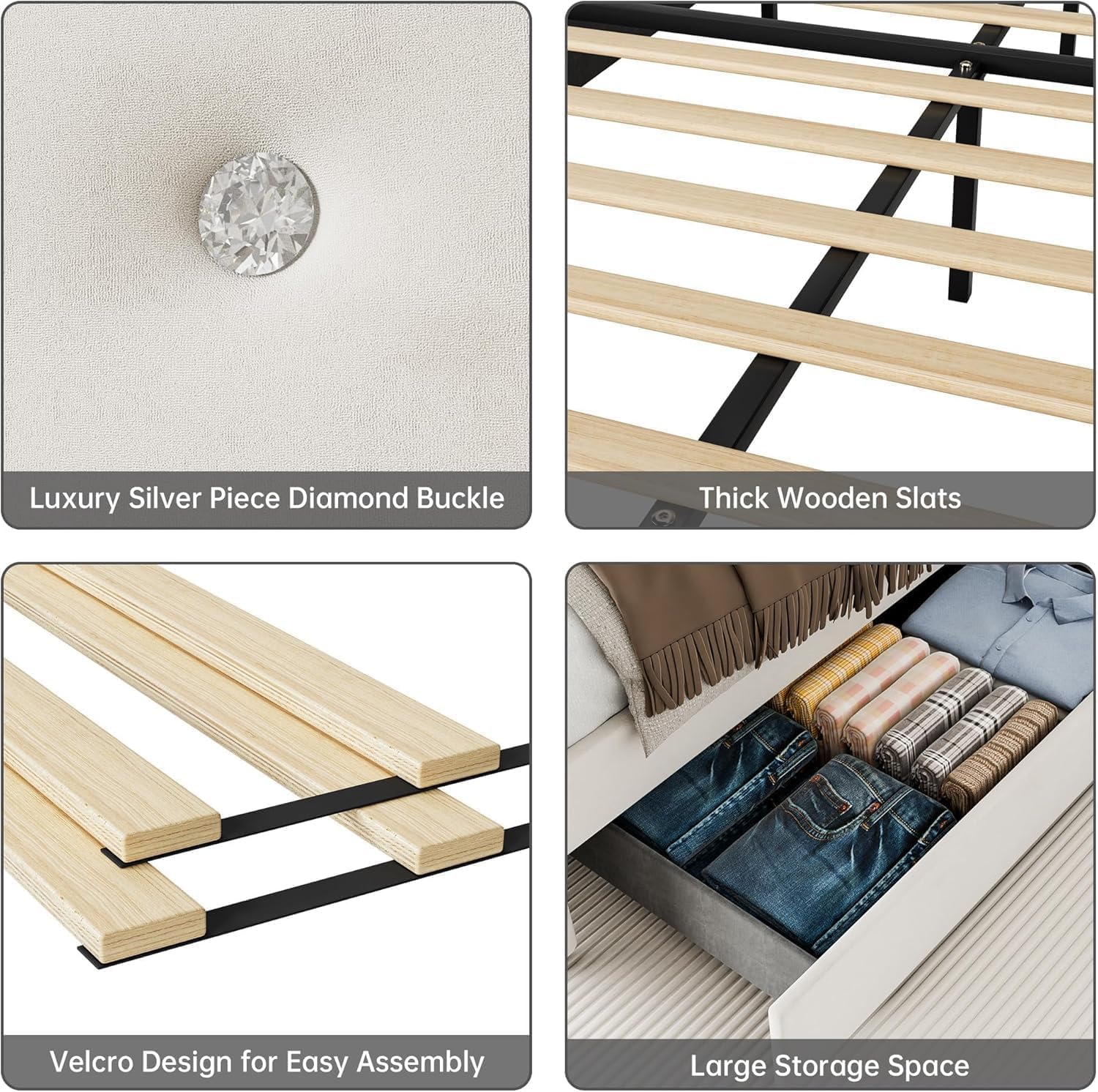 Qeetex LHF-BED-PHO-15GUQDIA beds - View #6