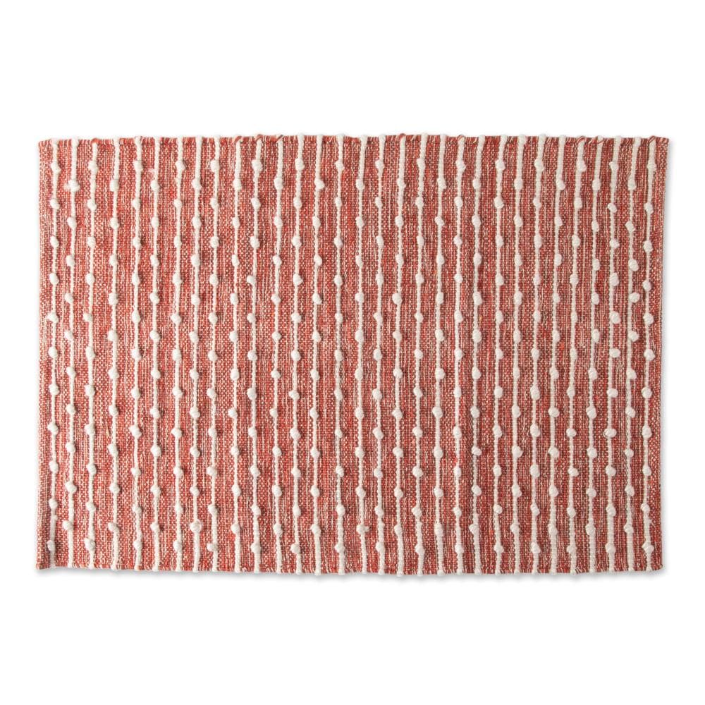 DII CAMZ12200 2 x 3 (ft) Cotton Spice Rectangular Indoor Solid Area rug
