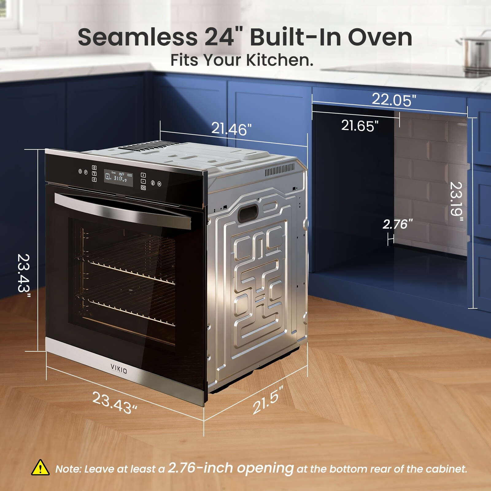 VIKIO OW02-24 Swall-Elec-Oven - View #10