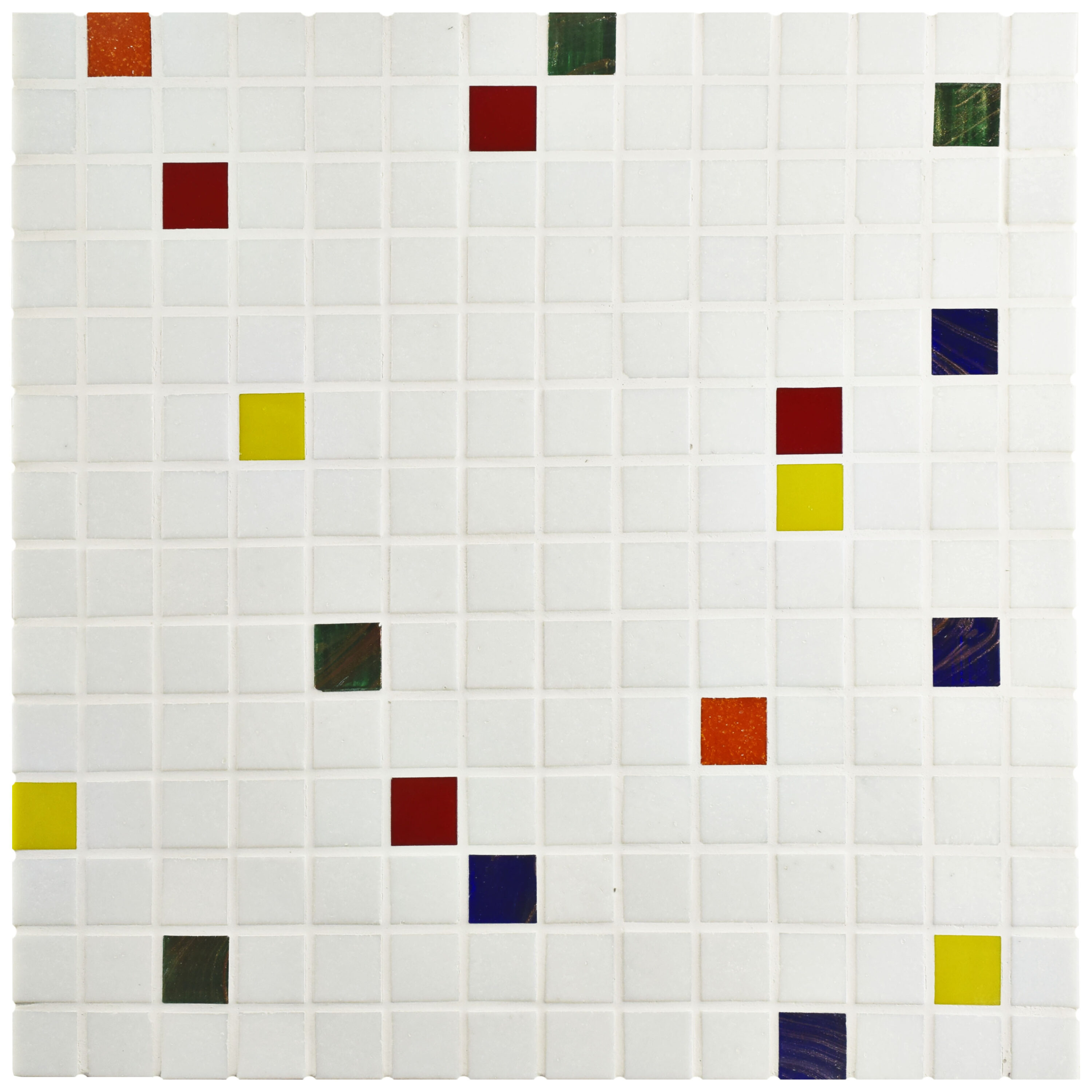 Affinity Tile GDRCOHAP Coppa Happy 12-in x 12-in Glossy Glass Uniform Squares Patterned Tile (13.26-sq. ft/ Carton)