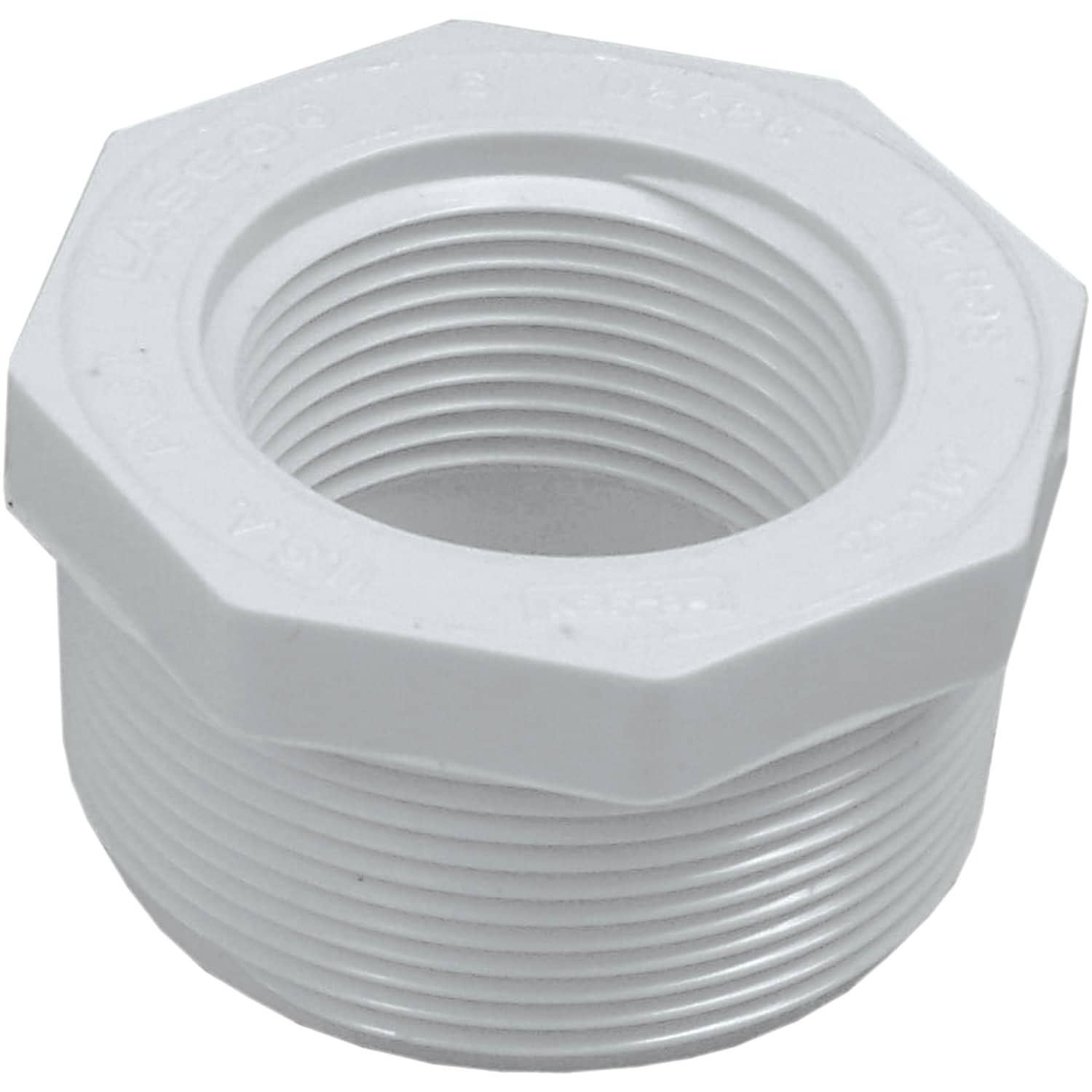 Genova  34324 PVC Reducing Bushing 2 in x 1-1/4 in