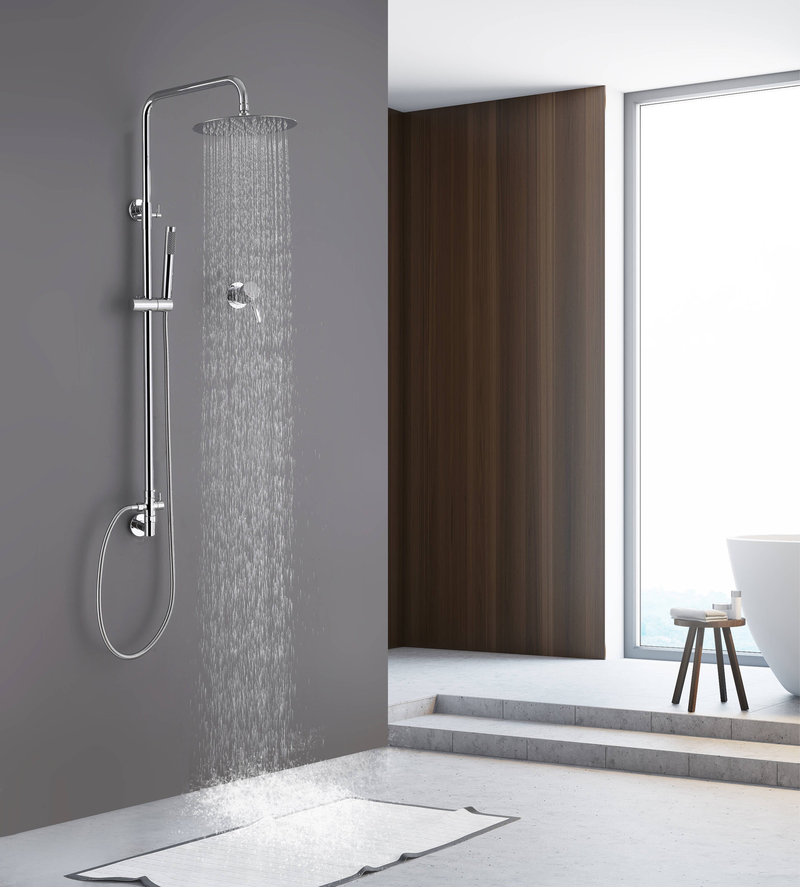 Royal Guard LSFJK0342 Showerhead-Bar-Panels - View #3