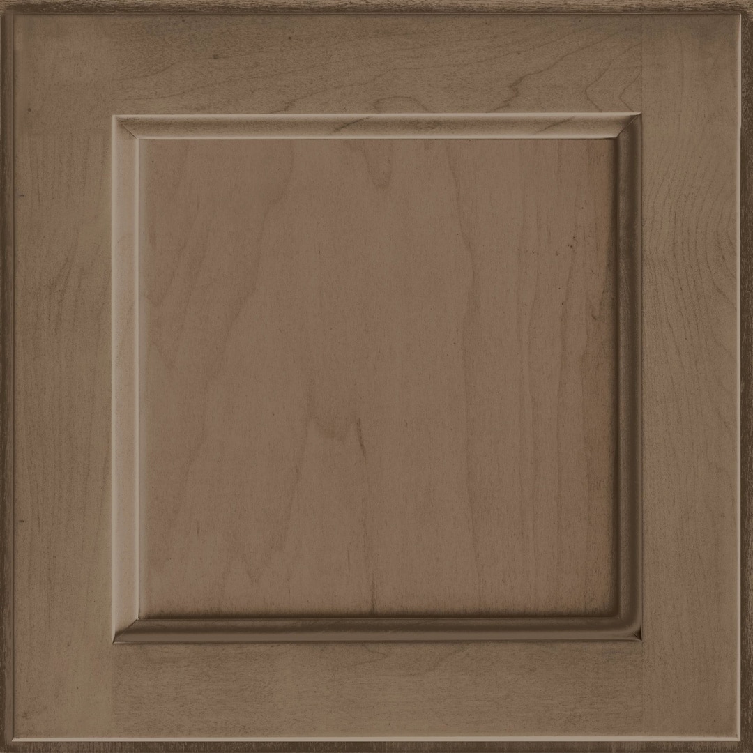 KraftMaid RDCDS,AV3M2,H15M Tavis 14.625-Inches W x 14.625-Inches H Translucent Driftwood Stained Maple Kitchen Cabinet Sample (Door Sample)