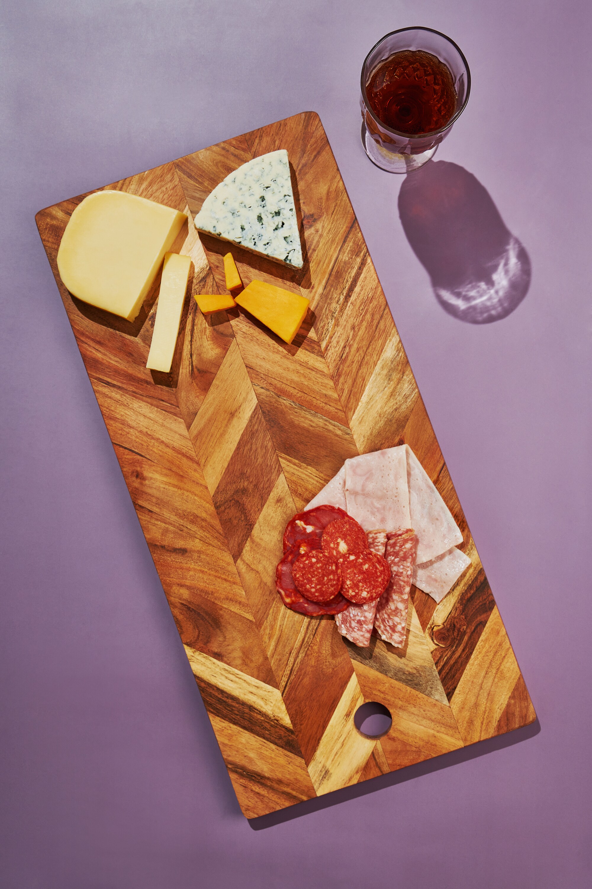 SMÅÄTA Cutting board, acacia, 28 ¼x11 - IKEA