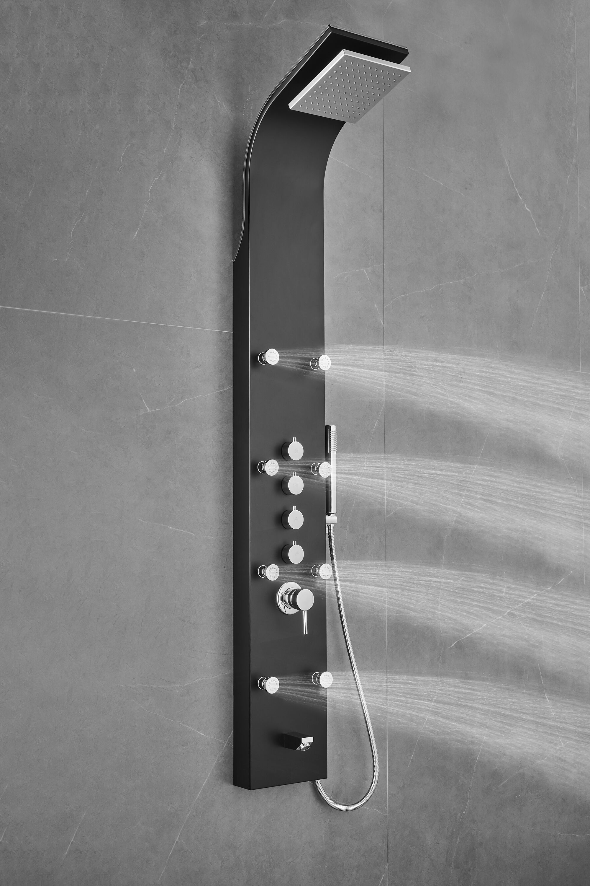 AKDY SP0057 Showerhead-Bar-Panels - View #3