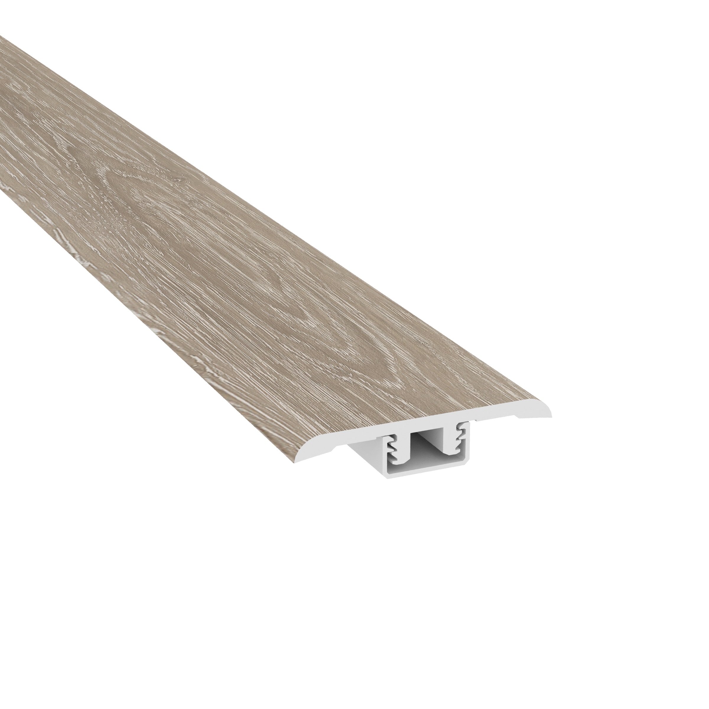 CALI 7904520719 Windansea High Tide Bird Rock Ridge 0.53-in T x 1.26-in W x 72.8-in L Vinyl T-moulding