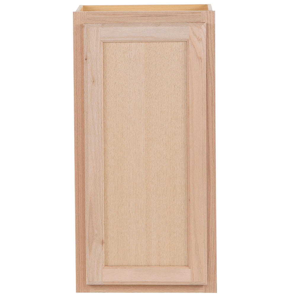 Mastercraft Unfinished Oak Square Raised Panel Cabinet Door | Cabinets ...