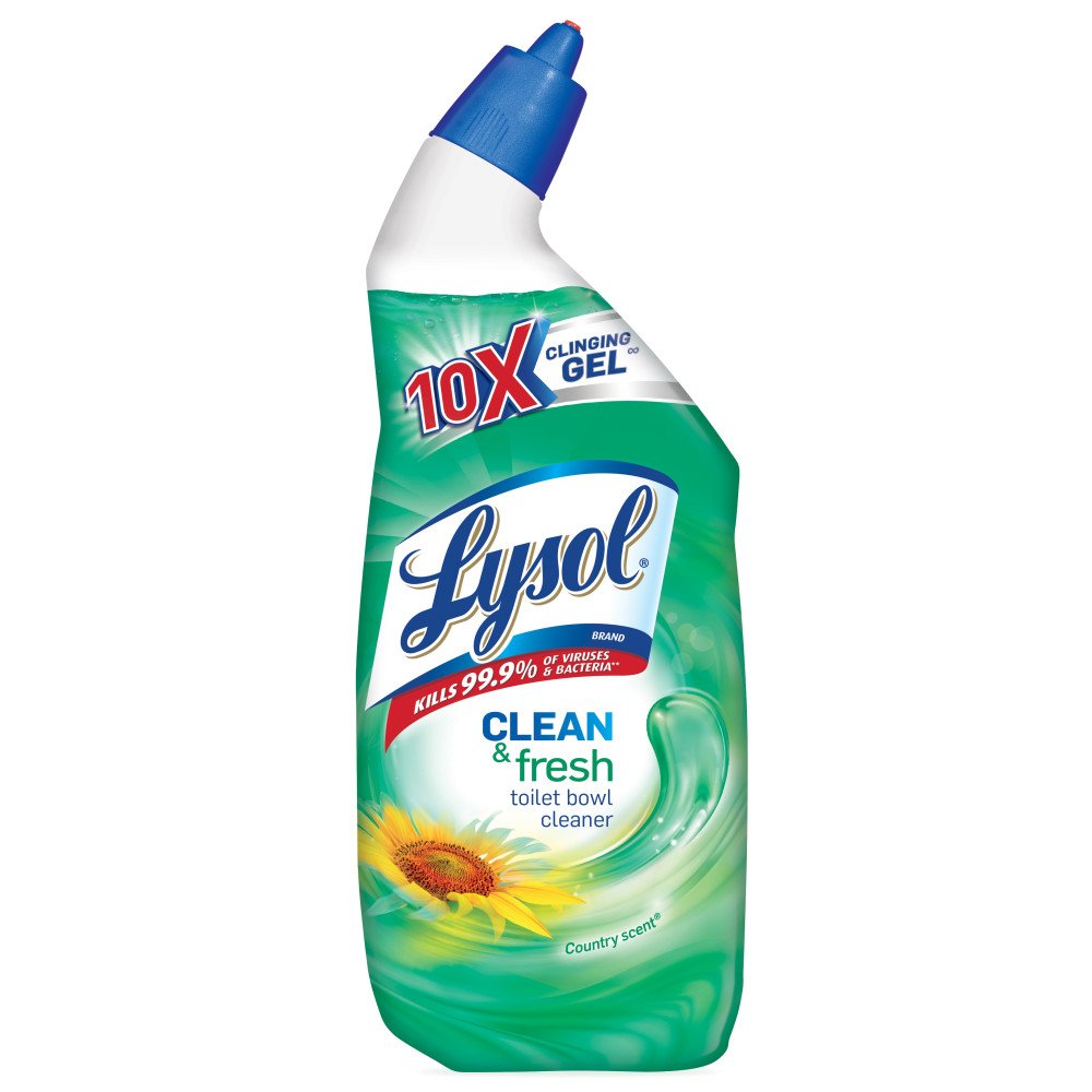 LYSOL  Cling Gel Toilet Bowl Cleaner Country Scent 24 fl oz