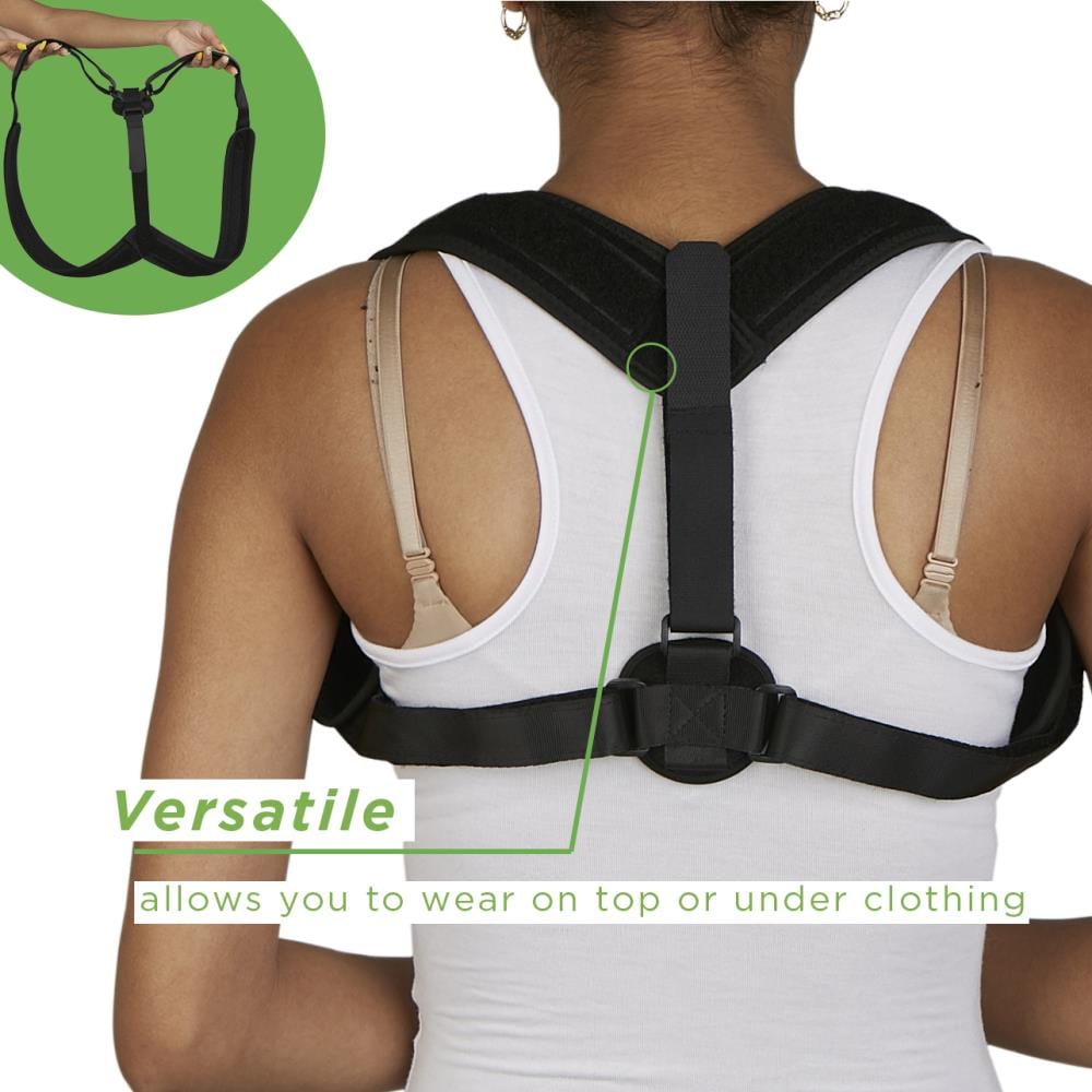 Mind Reader Vertical Back Rest/Posture Corrector Back Support - 9646014