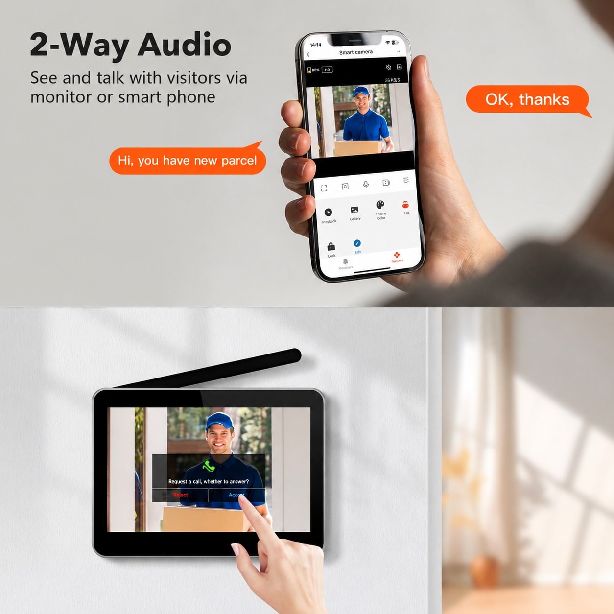 Vrbgify LVG0805V269 Video-Doorbells - View #4