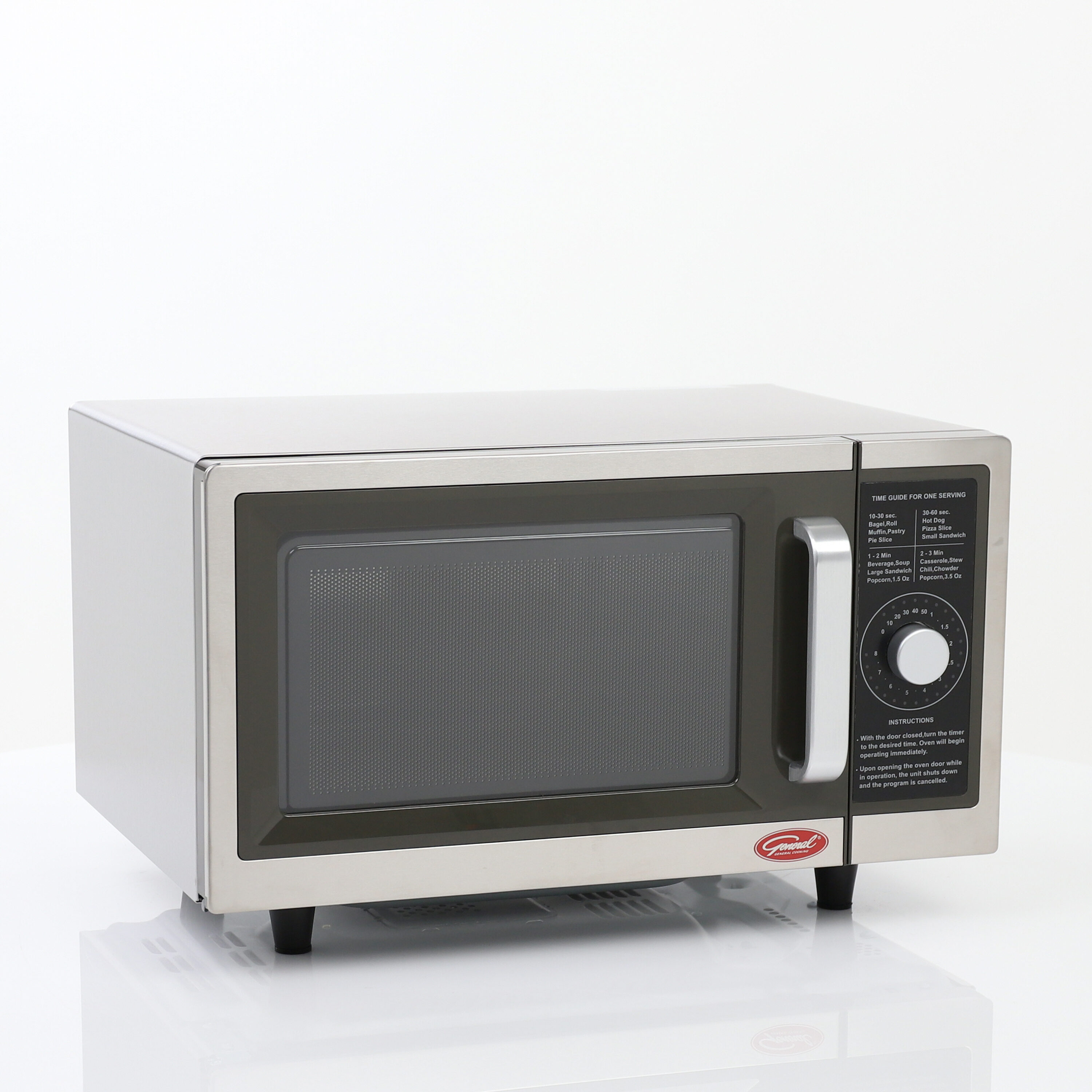 GE 1.0 cu. ft. Countertop Microwave - Stainless Steel