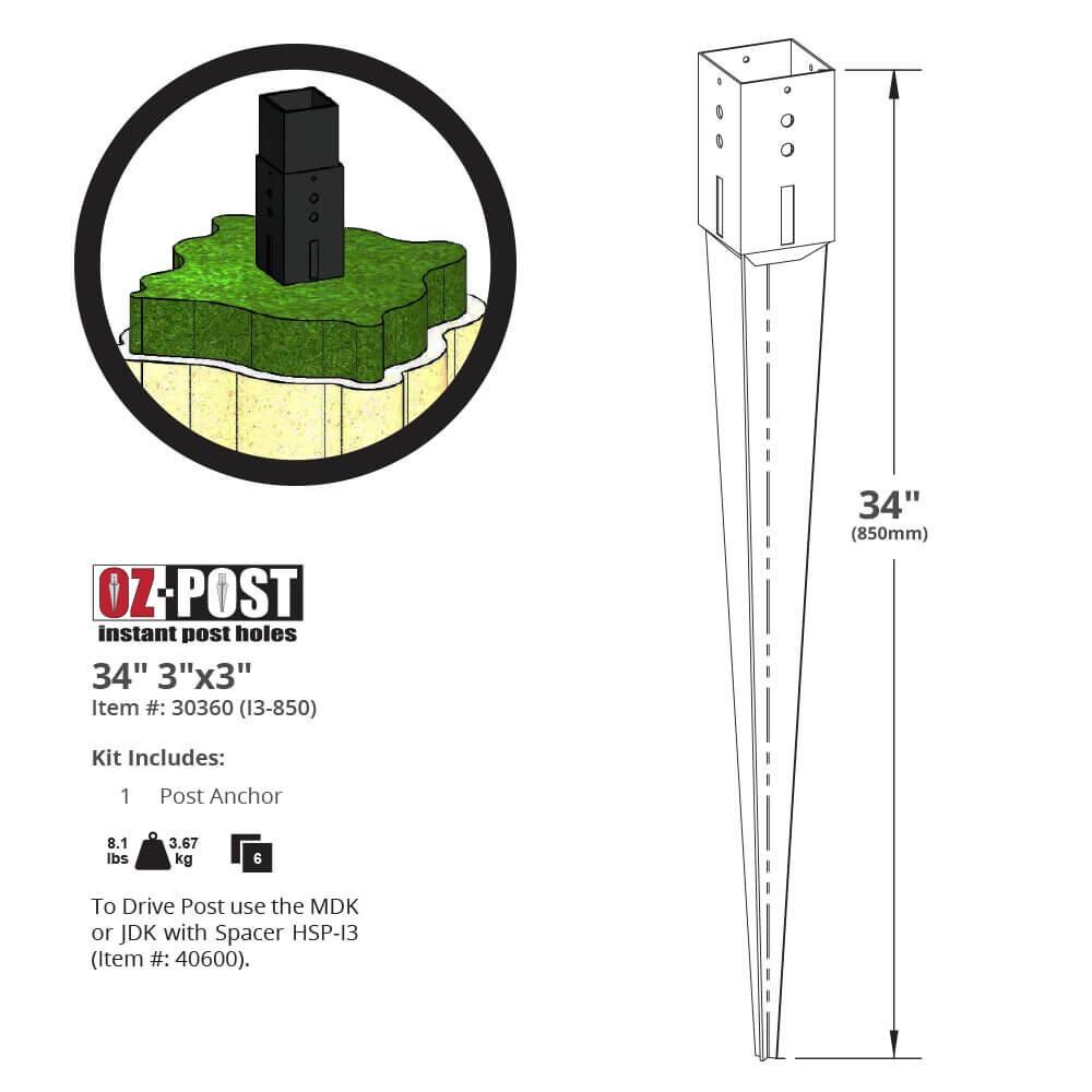 OZCO 30360 Mailbox-Accessories - View #2