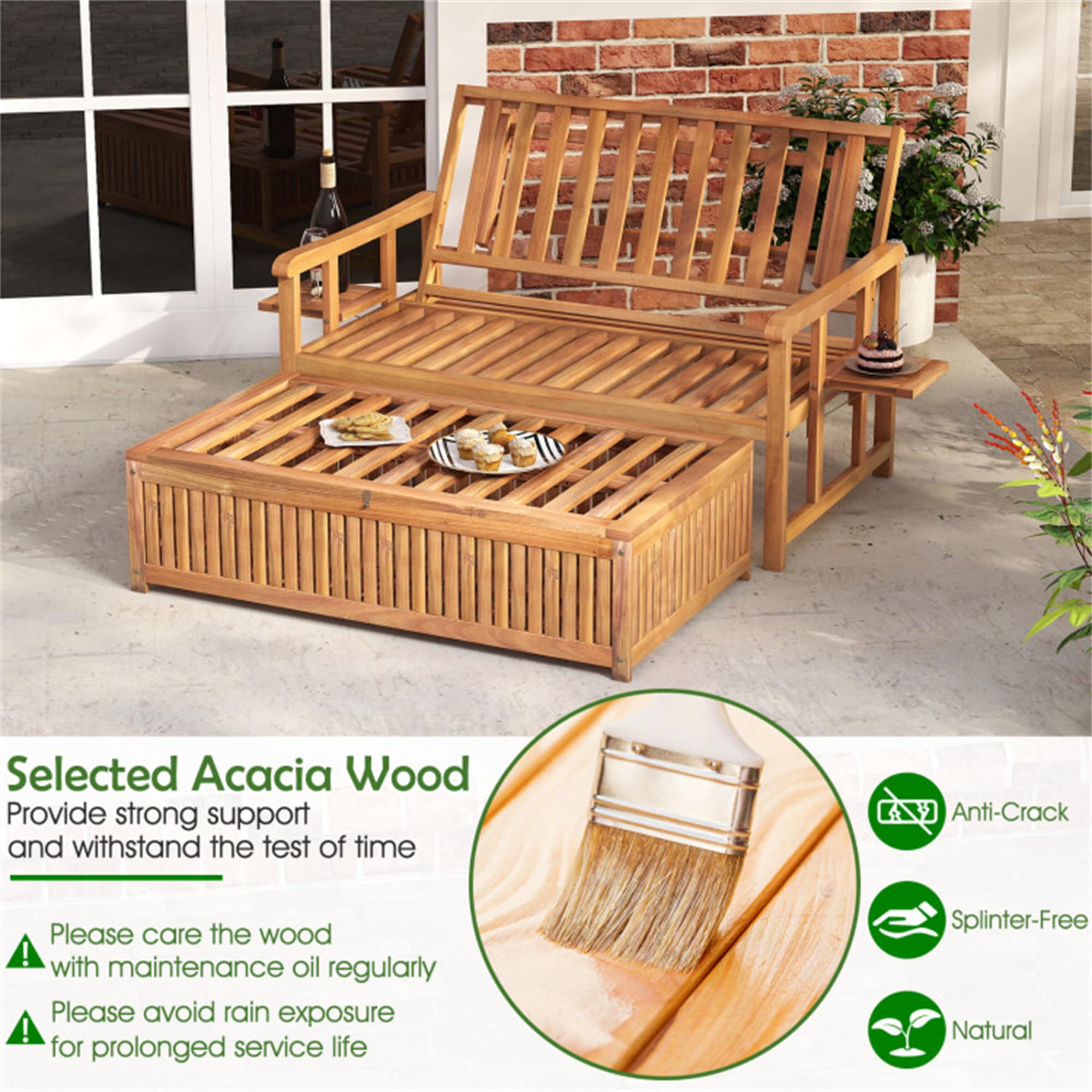 BABOOM BOM-1864GR+-CO Patio-Sofas-Daybeds - View #7