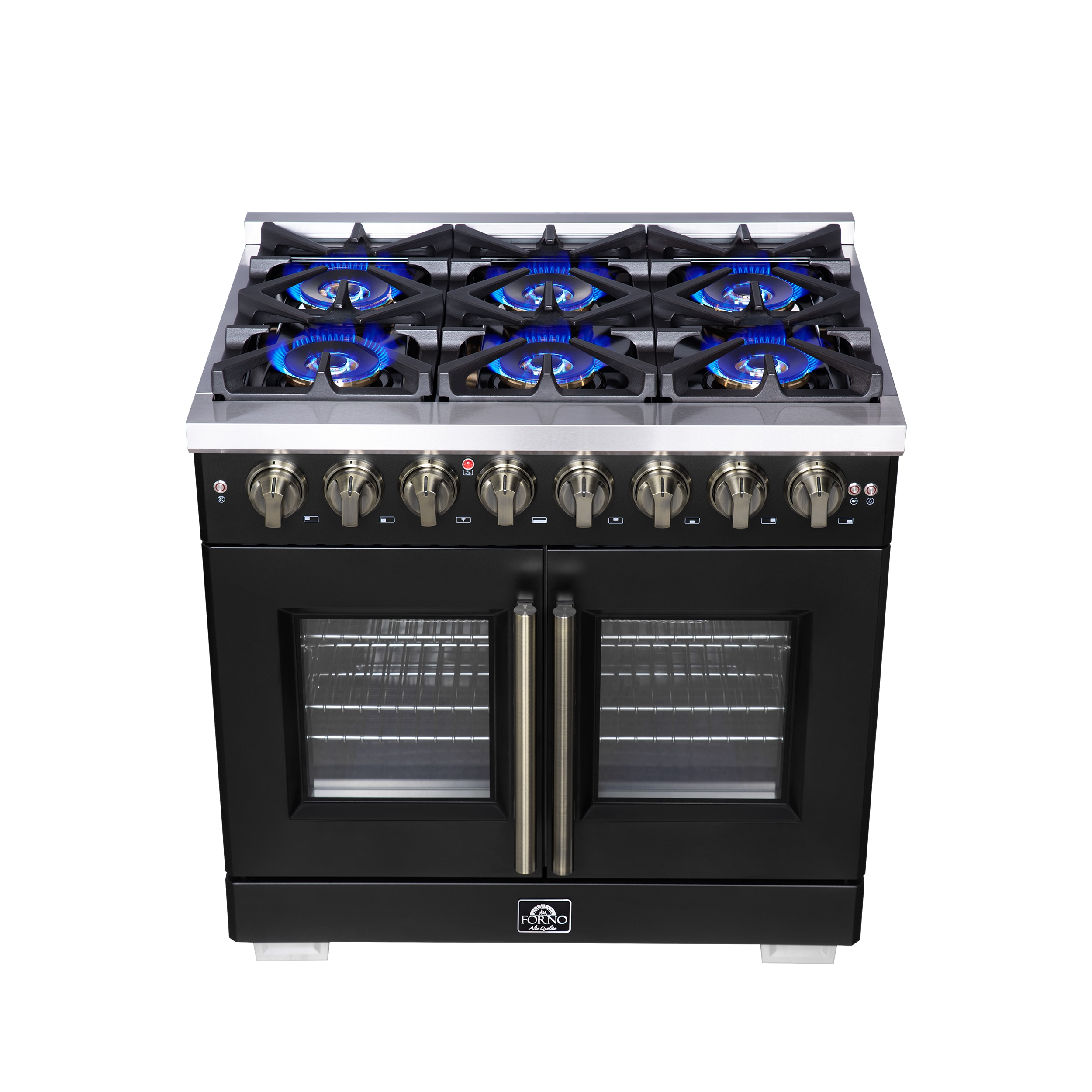 FORNO FFSGS6387-36BLK Dual-Fuel-Ranges - Thumbnail View #4