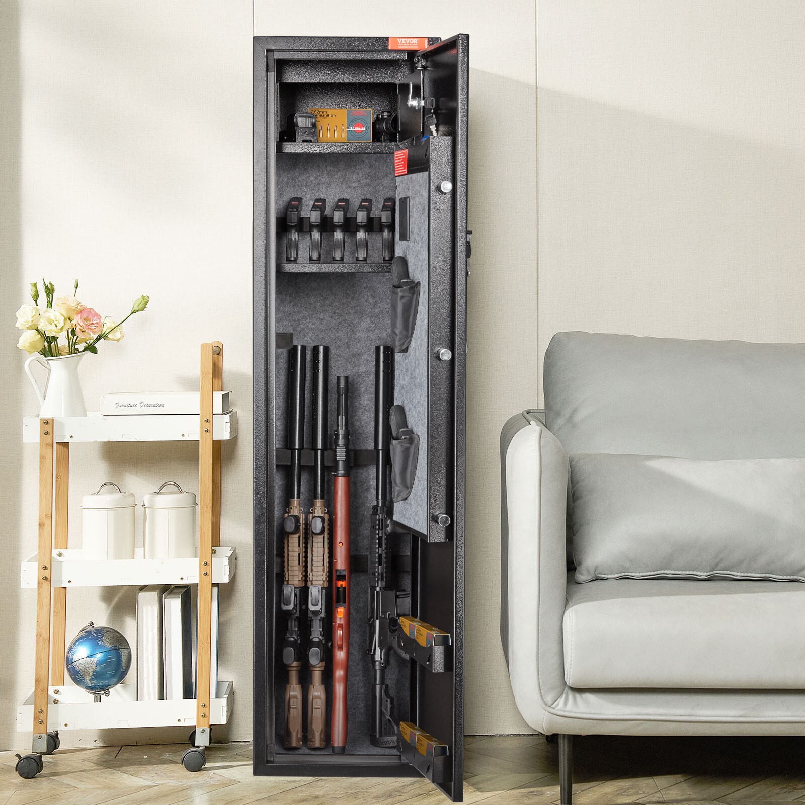 Biometric Digital Steel Gun Safe with Fingerprint Lock