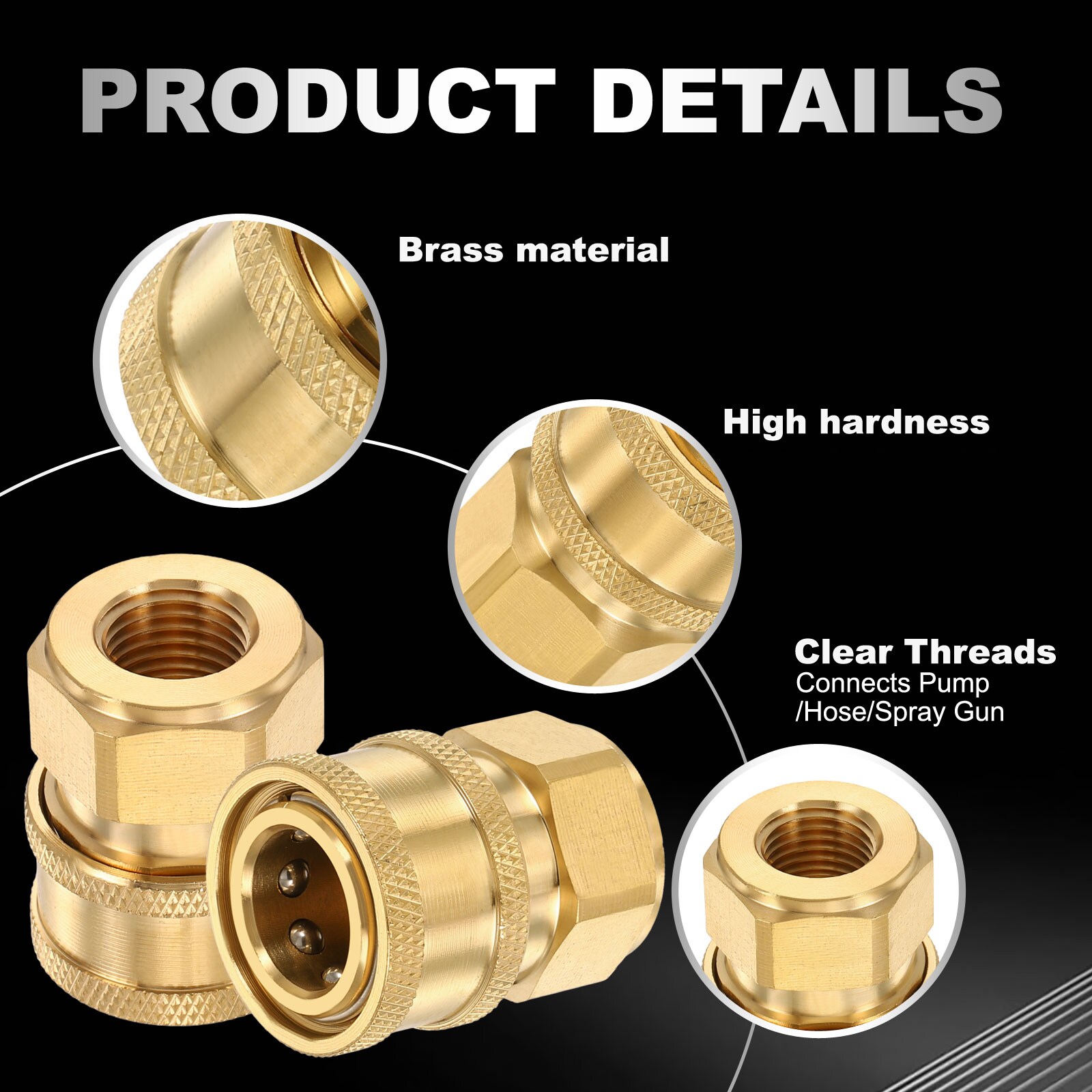 Unique Bargains S26042800UX2689 Pressure-Washer-Parts - View #3