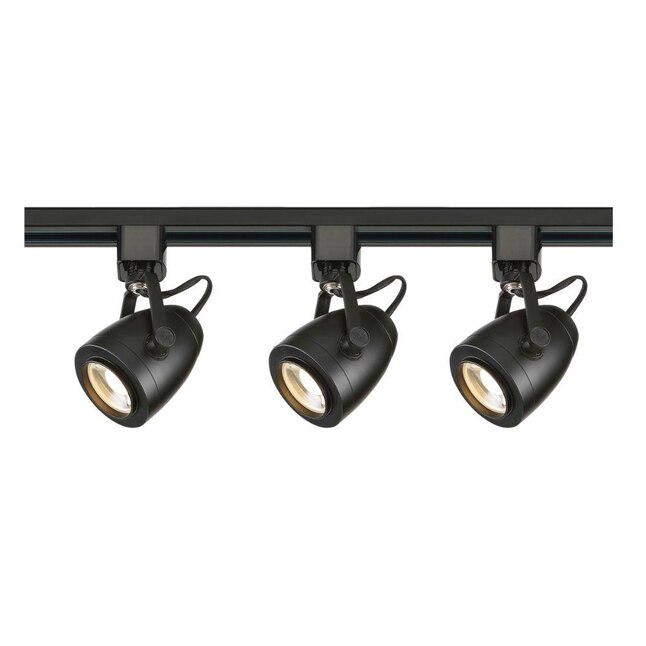 3 Light 48 In Black Dimmable Led Linear, Are Track Lights Dimmable