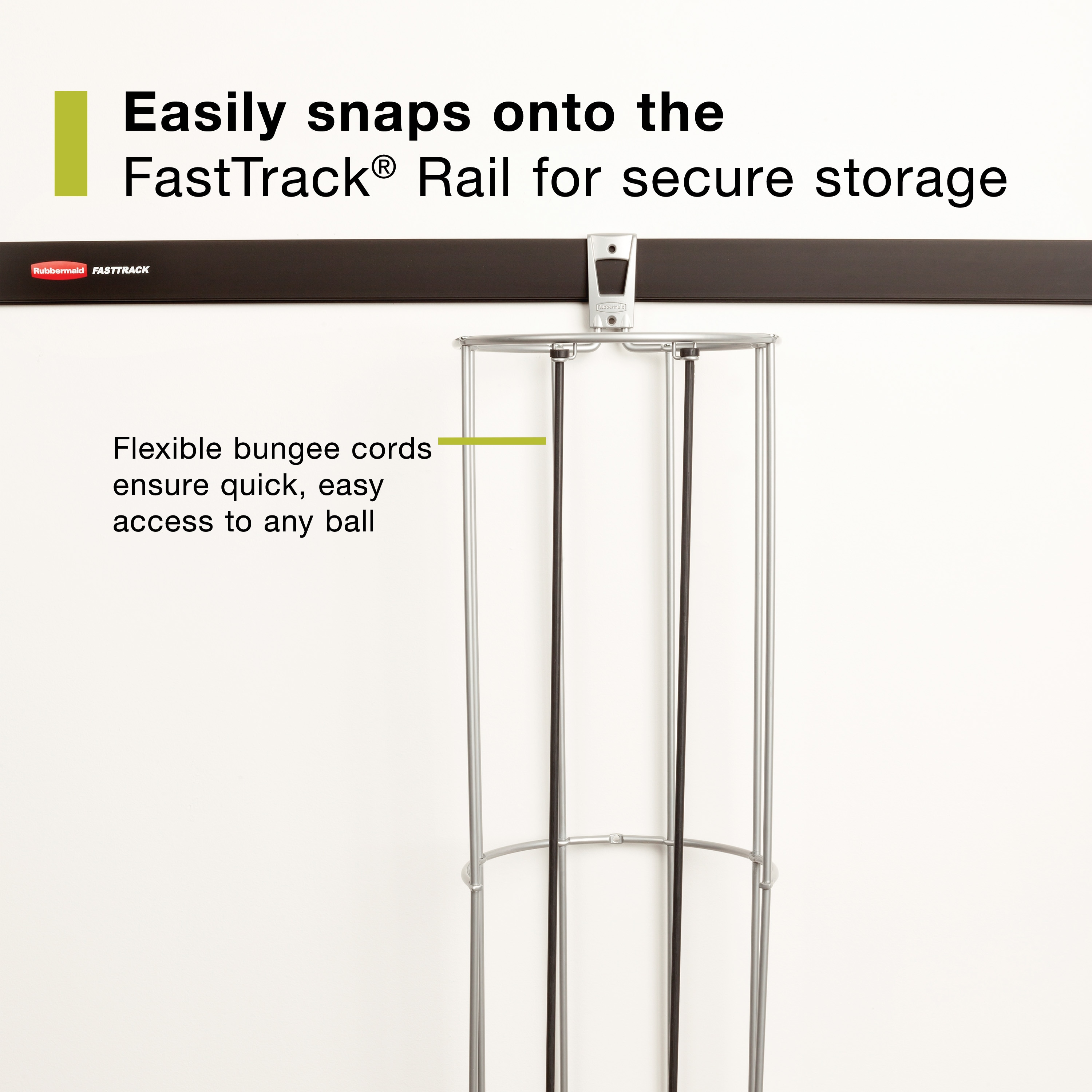 Rubbermaid 2079602 Garage-Storage-Rail-Sys-Acc - View #5