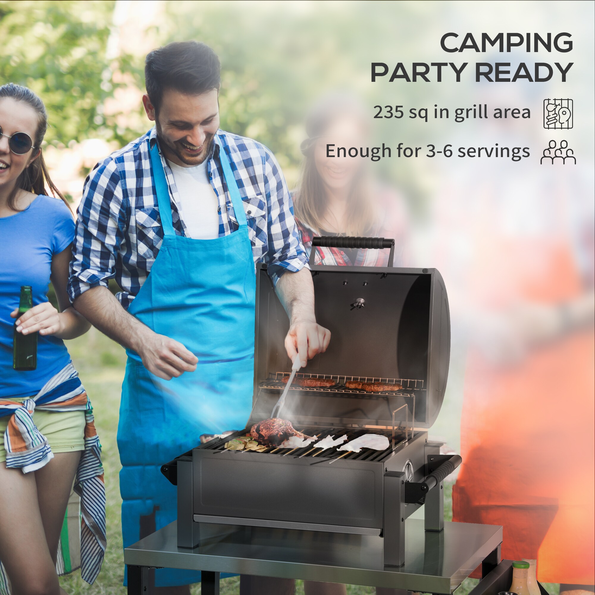 Maocao Hoom JL174307 Charcoal-Grills - View #6