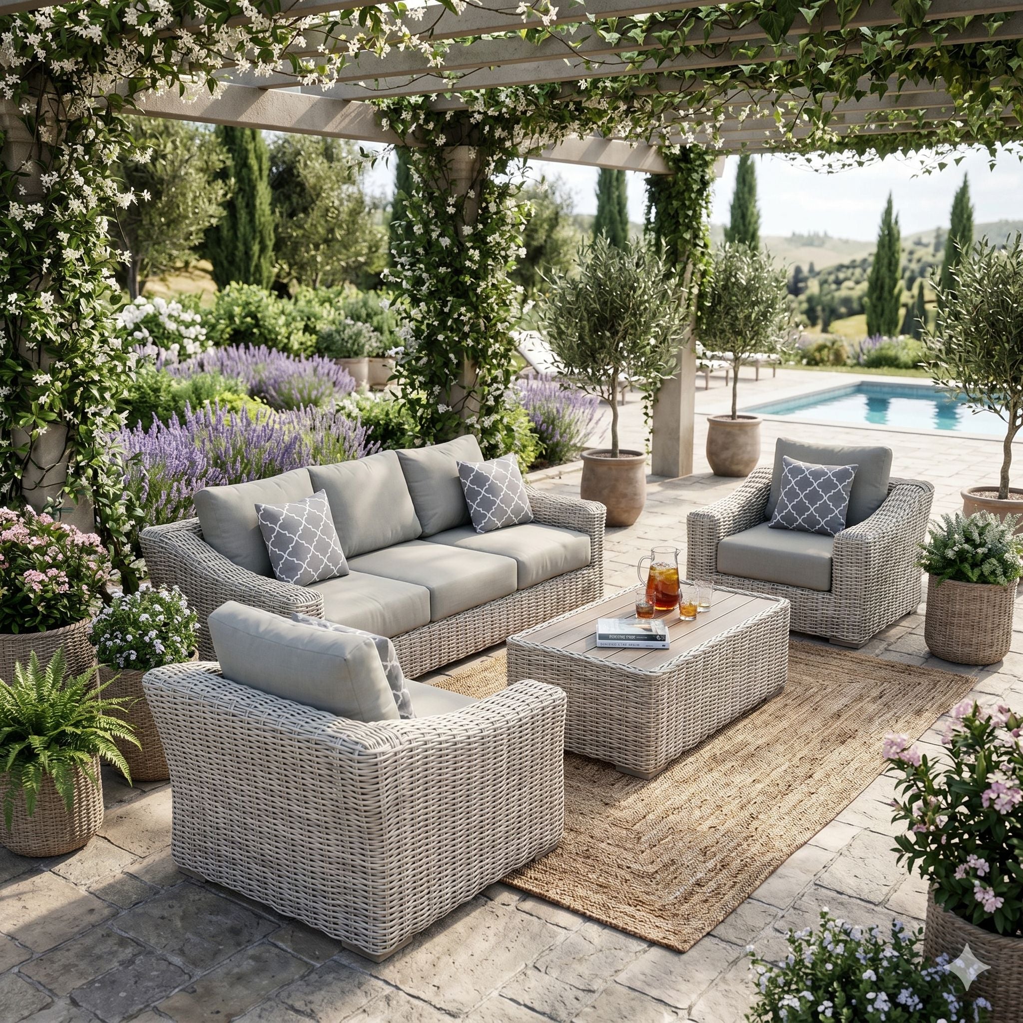 Envelor EN-T-211SOSETLBG-1 Patio-Conversation-Sets - View #3