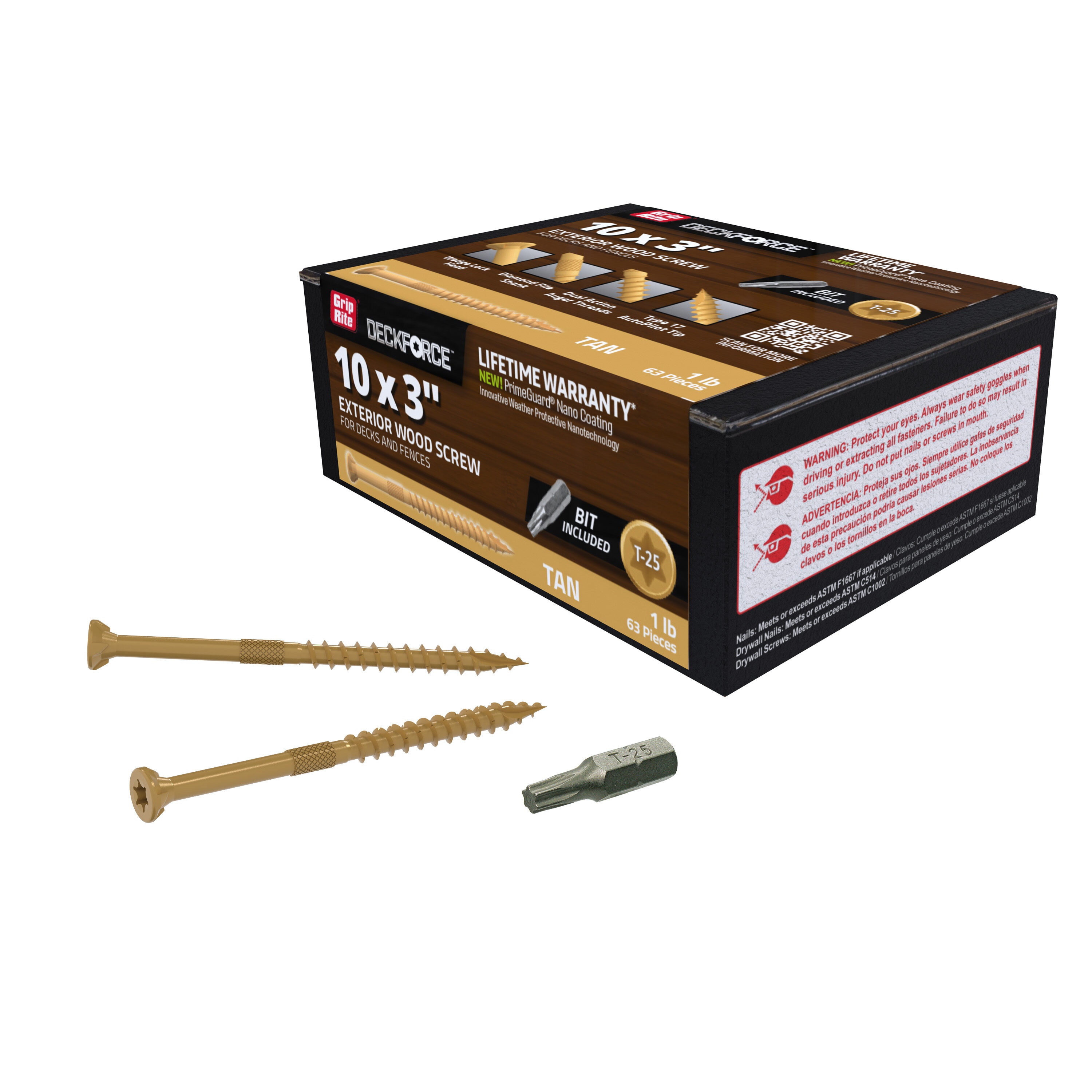 DeckForce by Grip Rite GRDF3STT1 Deck-Screws - View #5