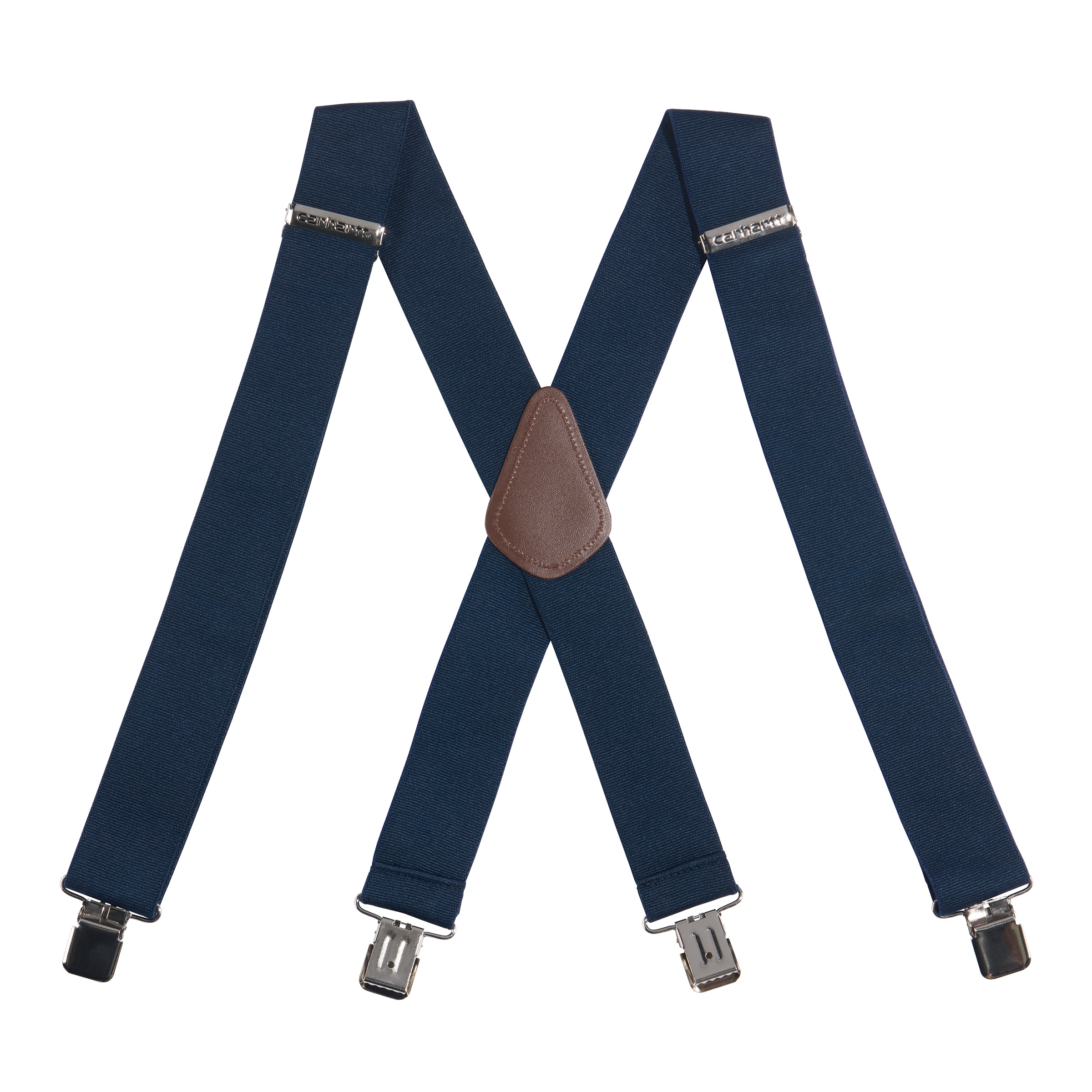 Carhartt A000552340118  Adult unisex Blue Elastic Suspenders - Large