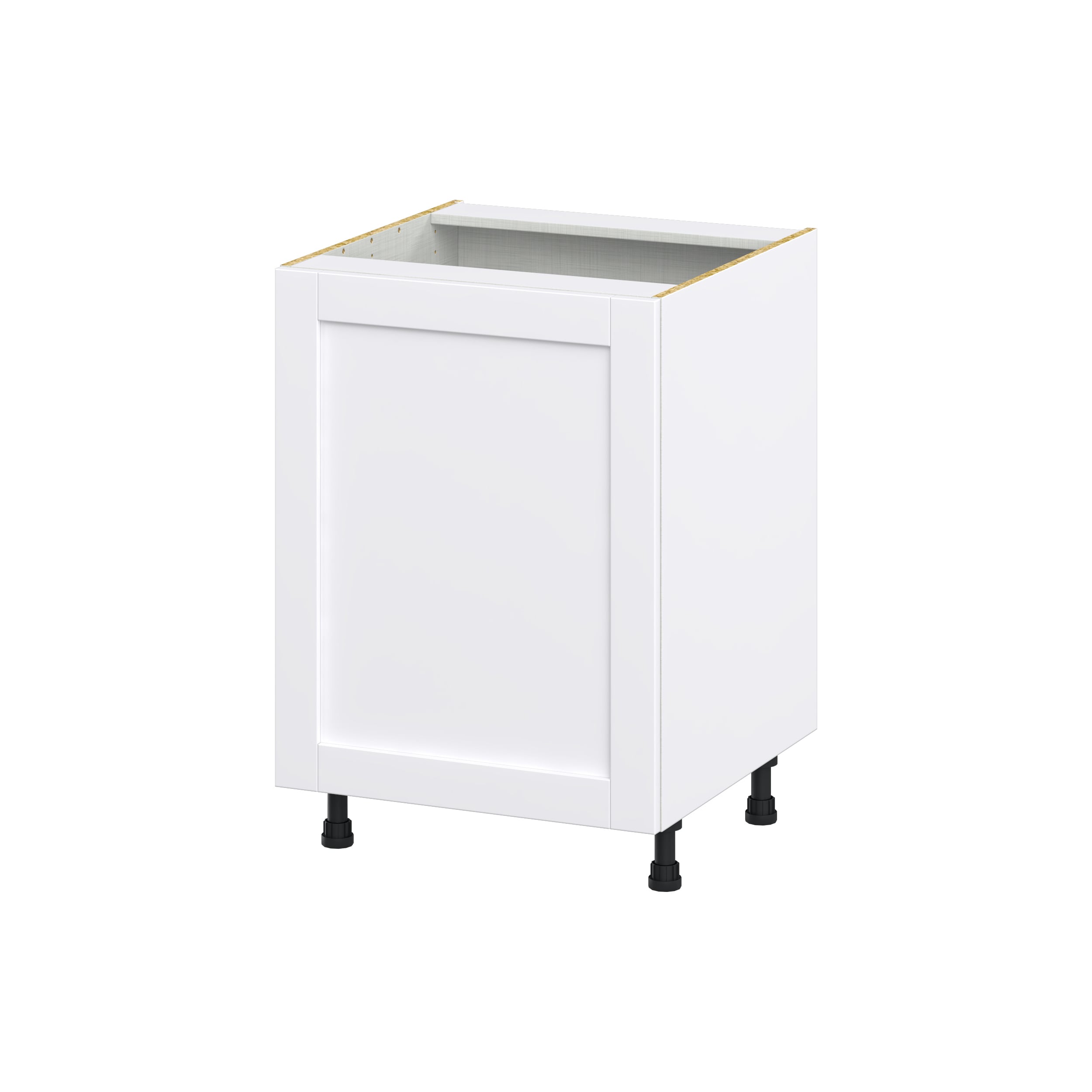 Hugo&Borg DSB24FH(L/R)-RM Rosemont 24-in W x 34.5-in H x 24-in D Glacier White Base Fully assembled Cabinet (Flat Panel Shaker)