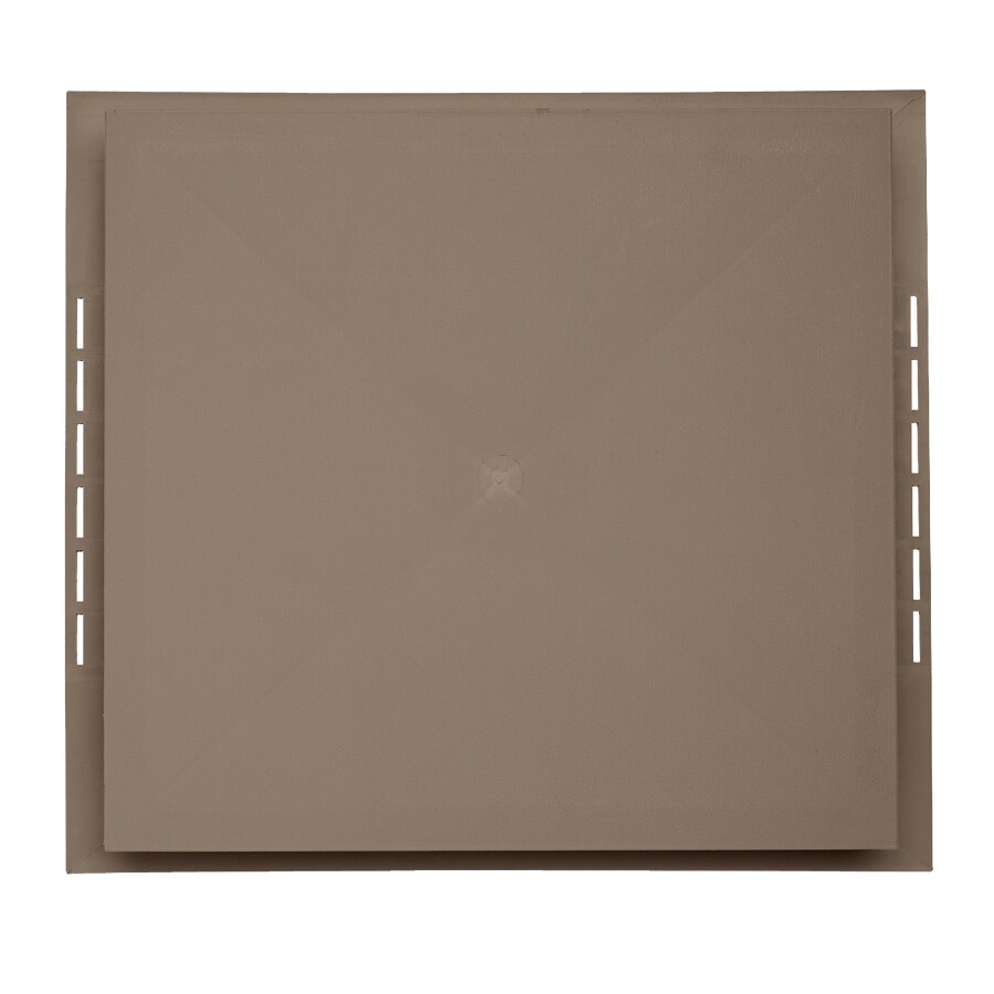 Ply Gem 139948 18.5-in x 16.75-in Teak Vinyl Universal Mounting Block