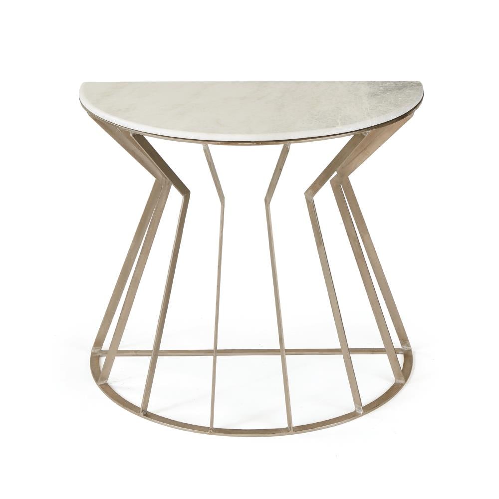GO Home 20557 Addie Modern Off White Console Table
