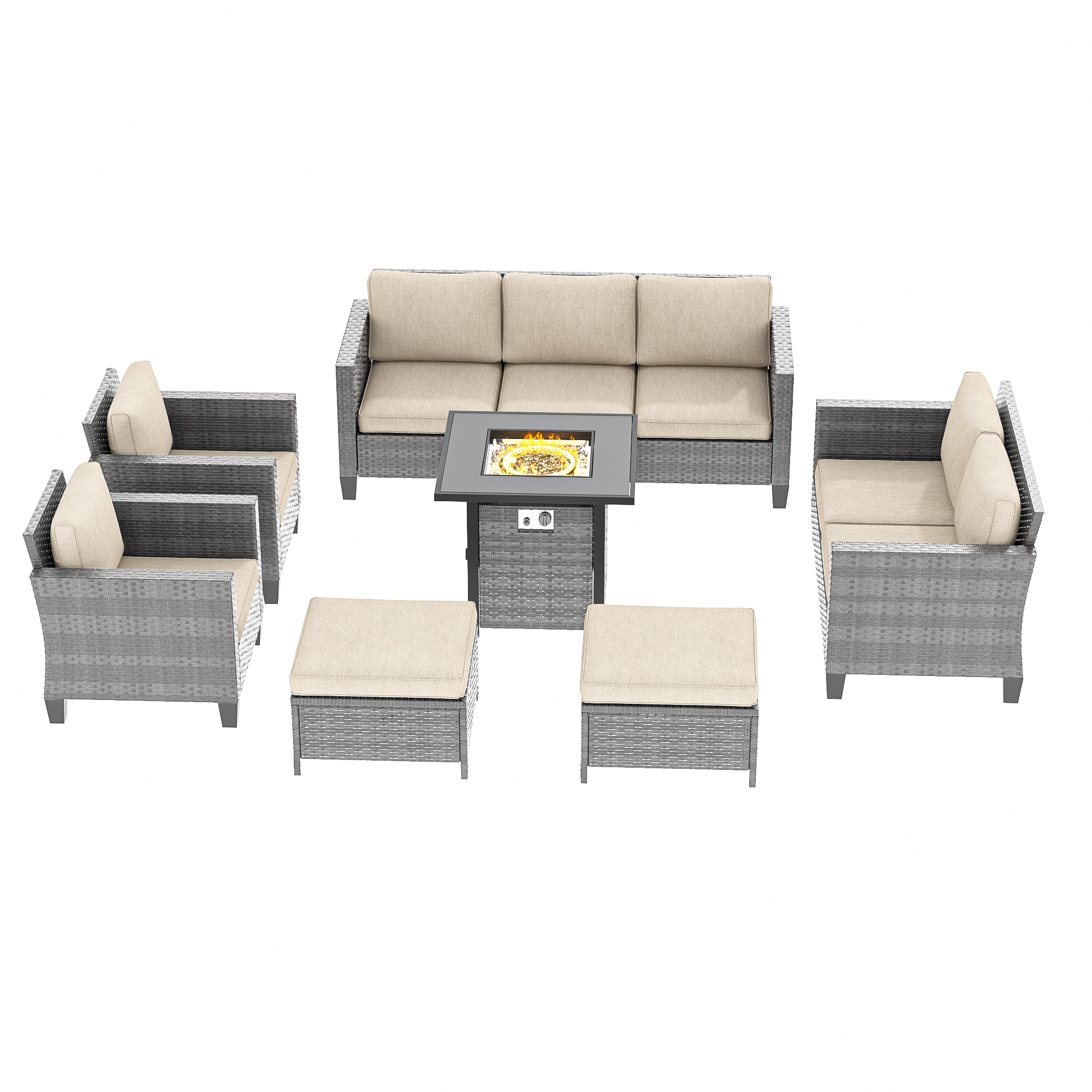 ACEGOSES LW-115HBG-S3T4 Patio-Conversation-Sets - View #7